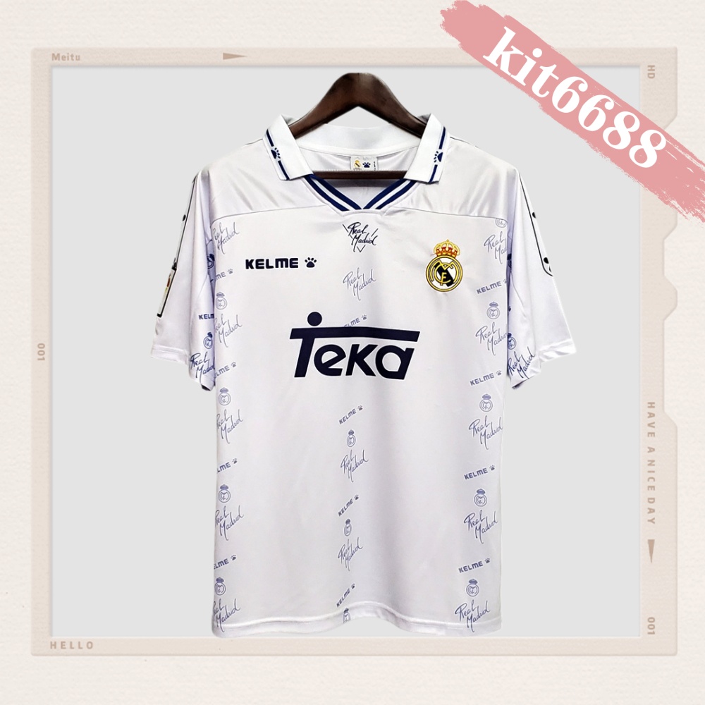 1994/1996 Real Madrid Home Retro Football Shirt