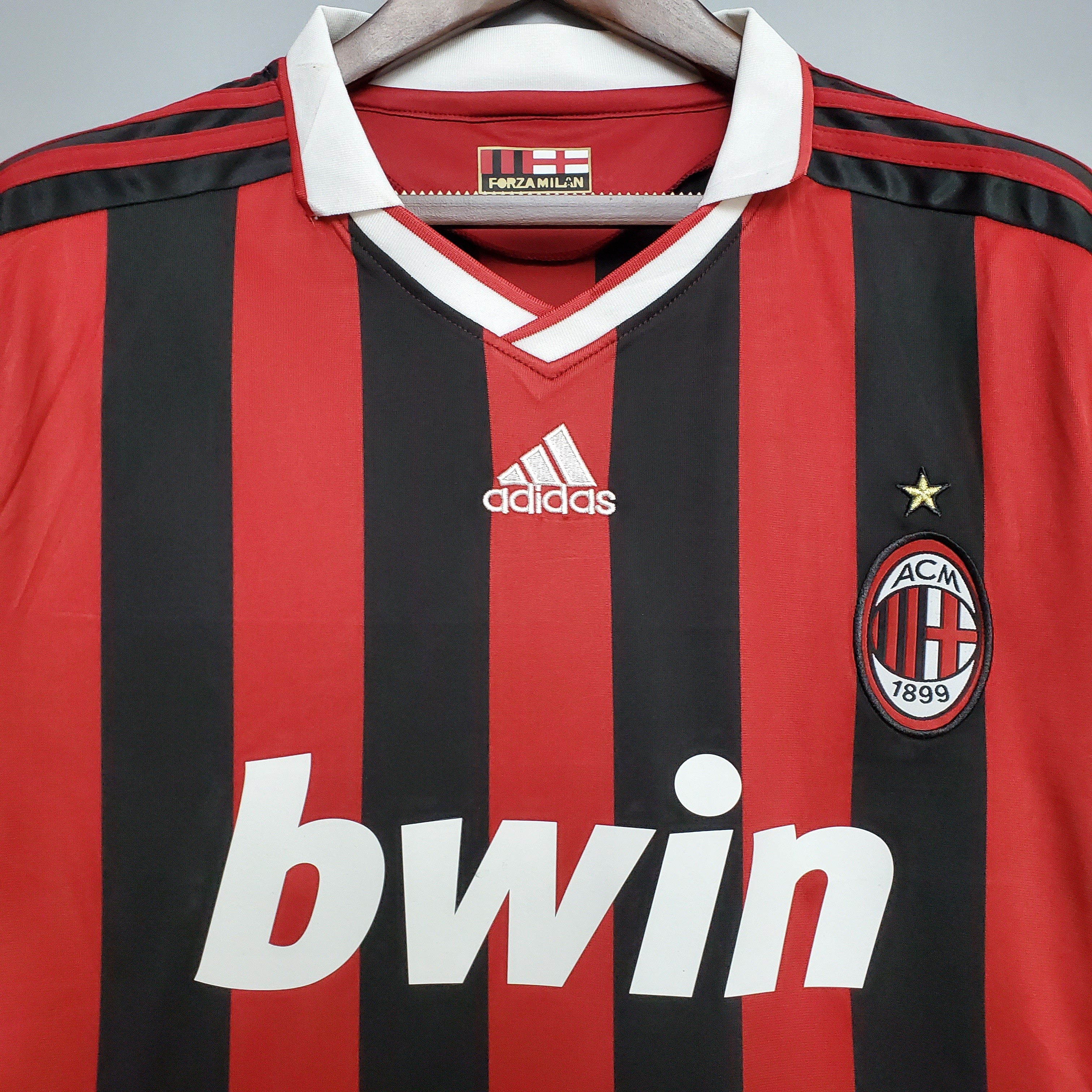 2009/2010 AC Milan Home Retro Football Shirt