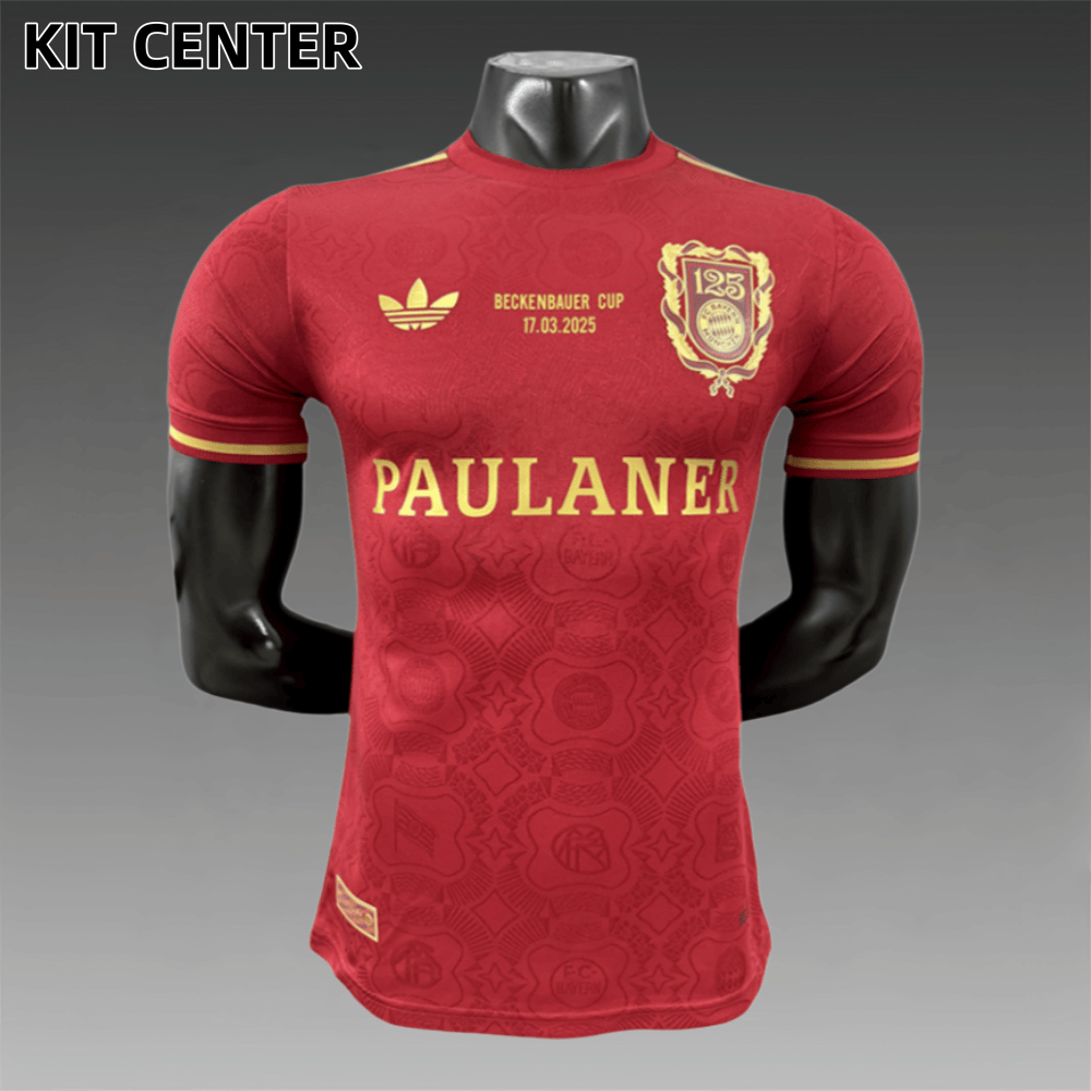 2025/2026 Bayern Munich 125th Beckenbauer Biography Football Jersey (Player Edition)