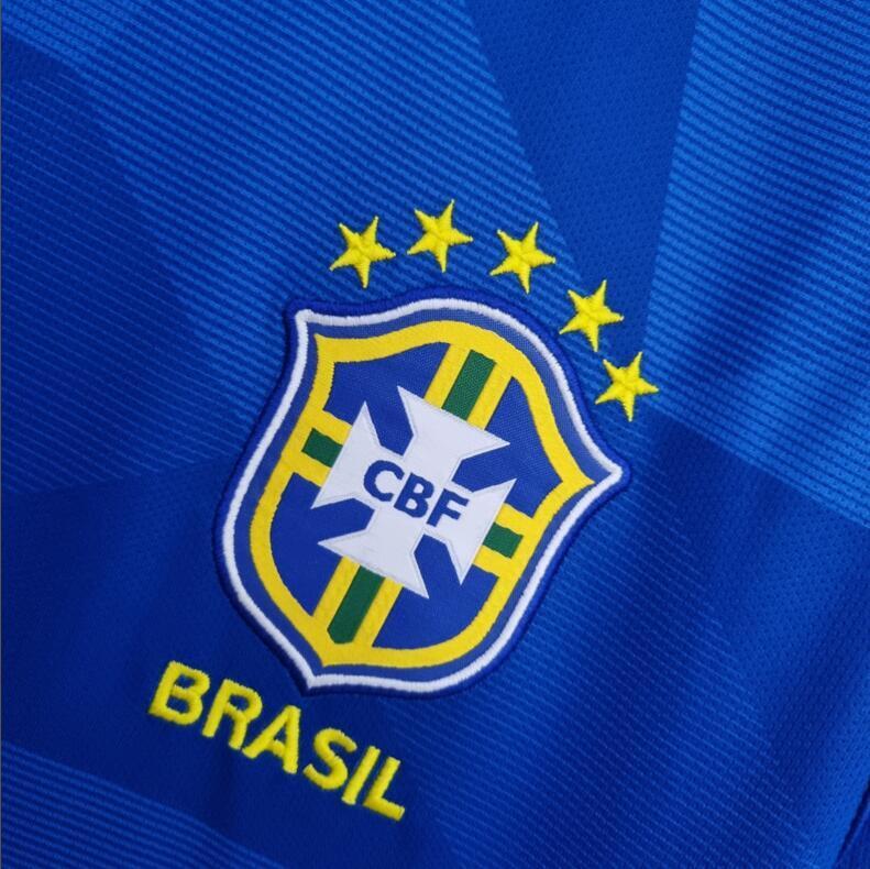 2018 Brazil away Retro Football Shirt