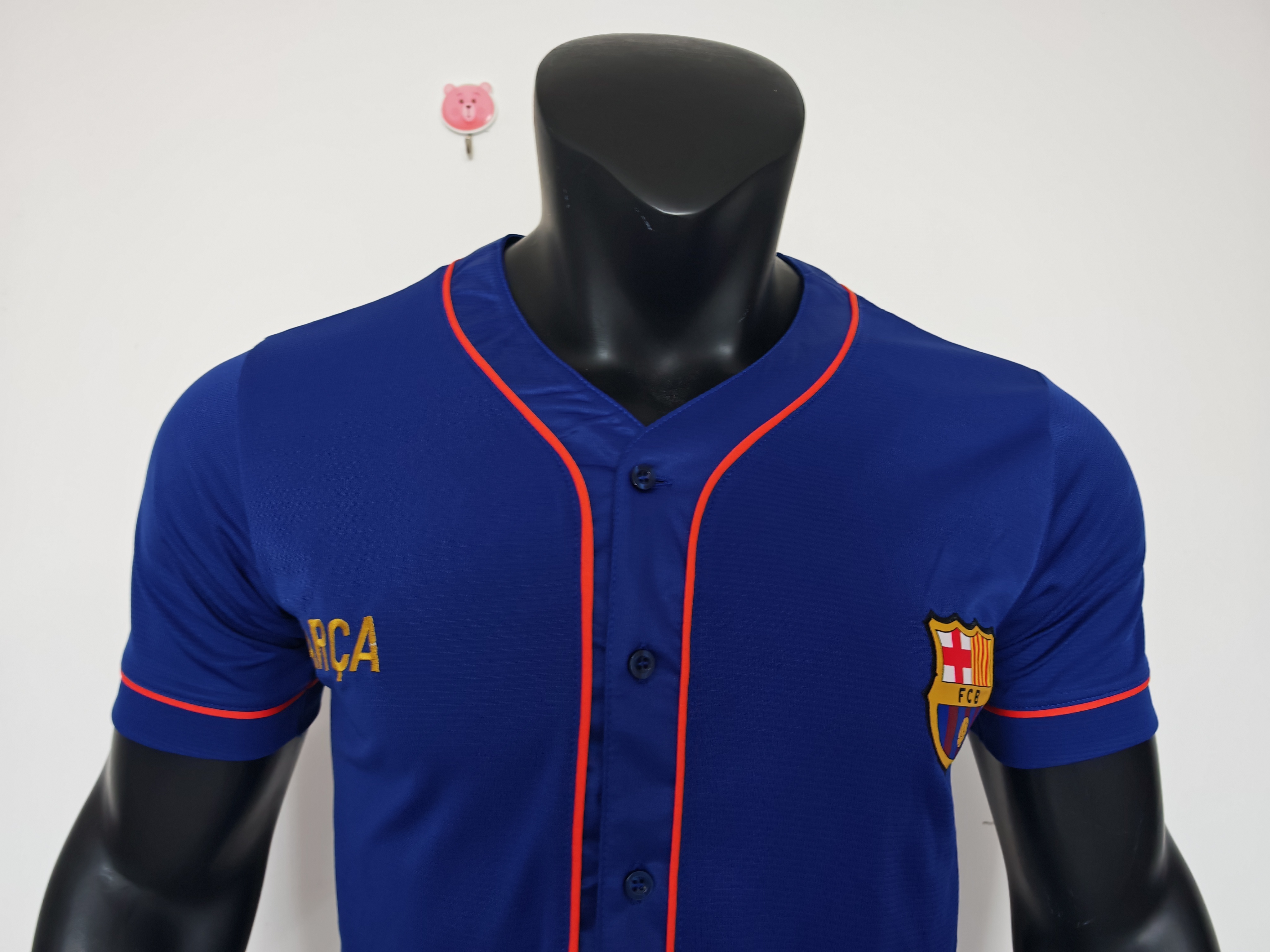 2025/2026 Barcelona Casual Baseball Style Football Shirt (Fan Edition)