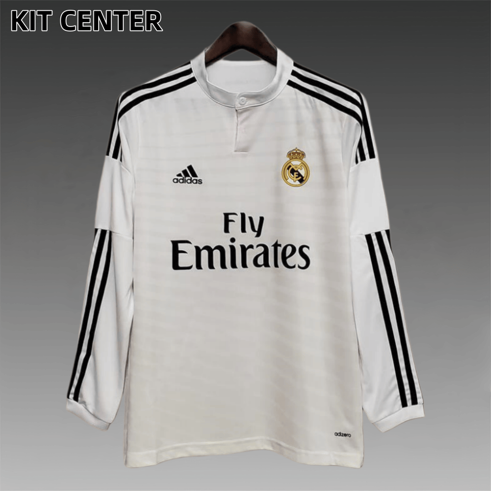 2013/2014 Real Madrid home Long Sleeve Retro Football Shirt