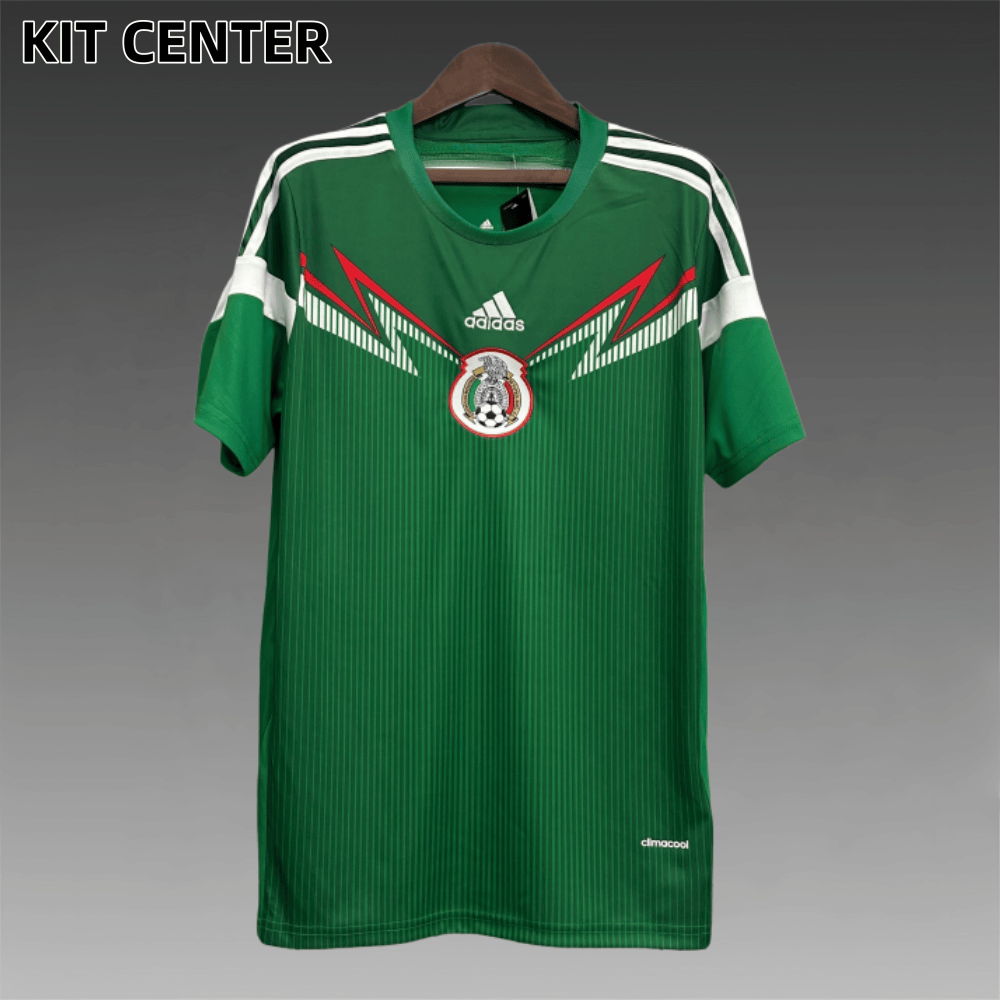 2014 Mexico  home Retro Football Shirt