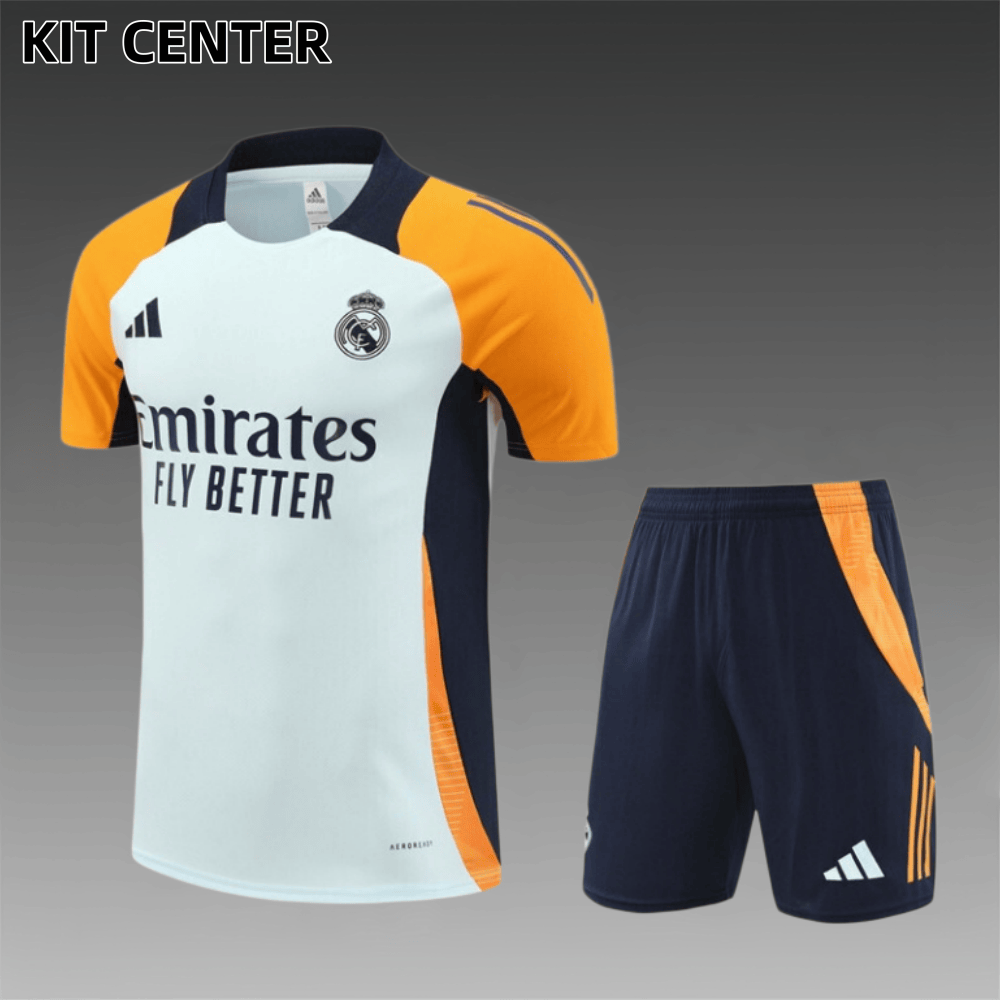 24/25 Real Madrid light blue Short Sleeve Training Wear ( Adult kit Kids )