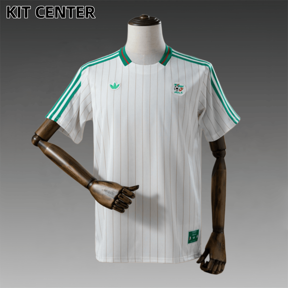 2026 Algeria Terrace Icons T-Shirt White Football Shirt (Fans Edition)