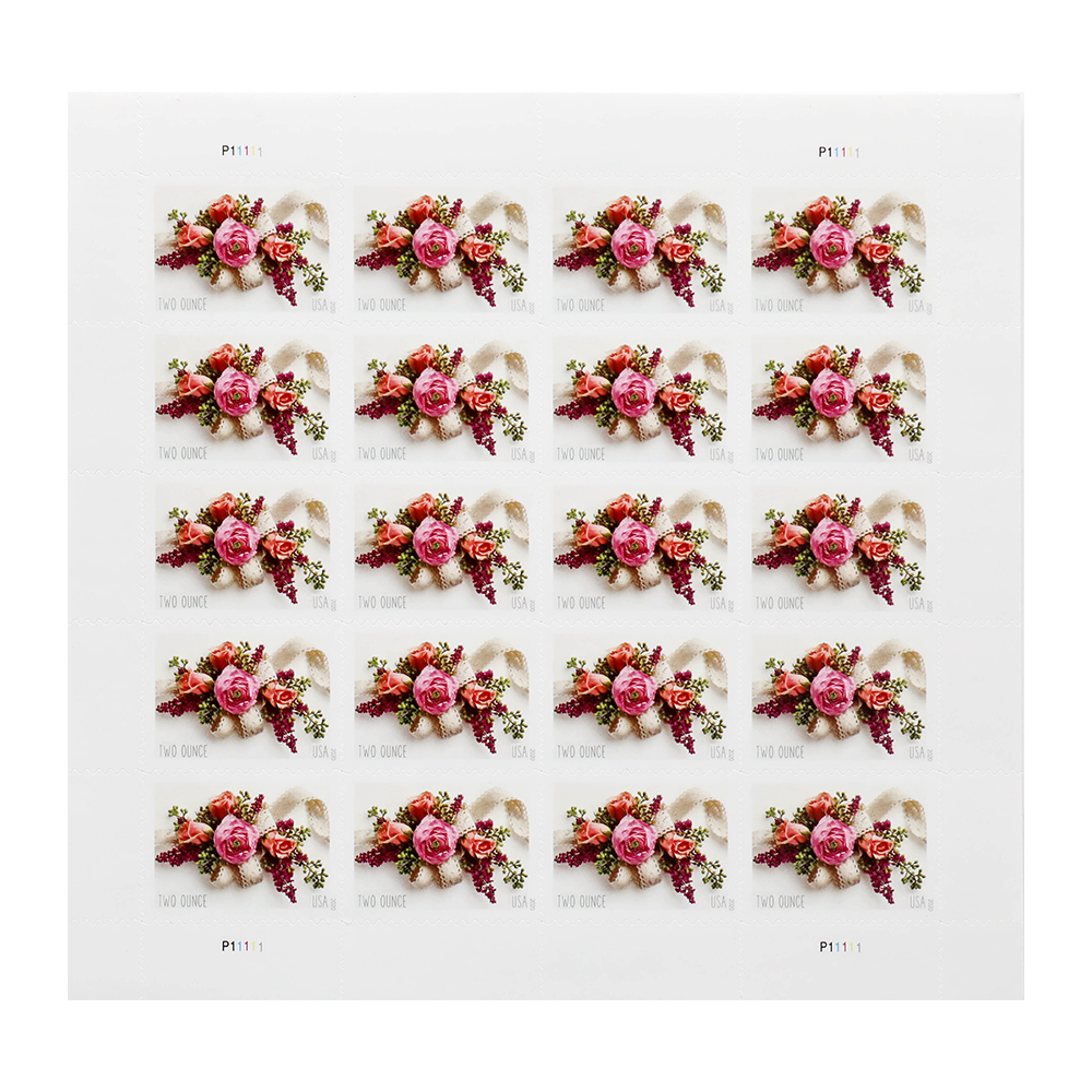 2020 US Wedding Garden Corsage Two Ounce Forever Stamps