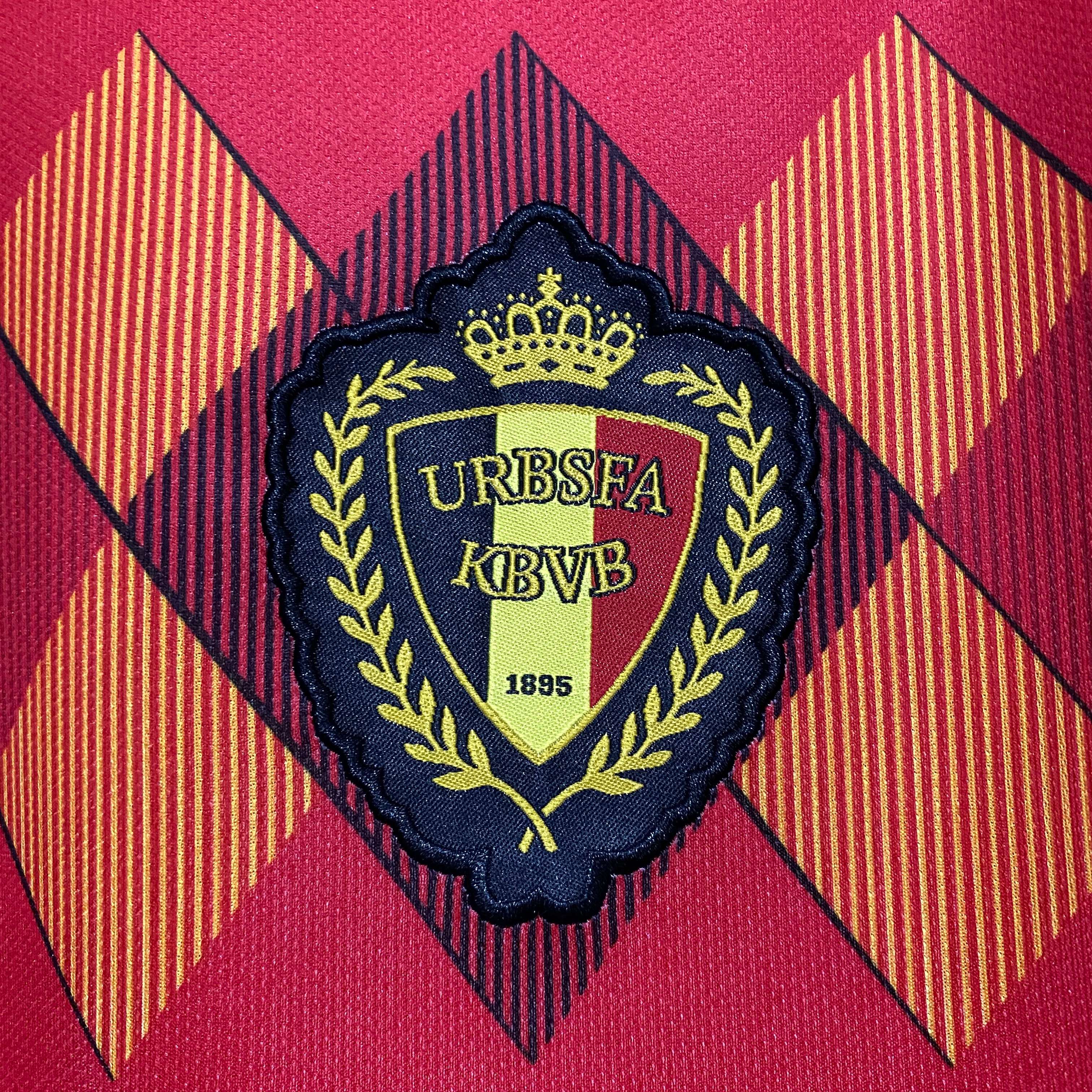 2018 Belgian Retro Football Shirt