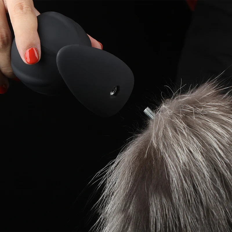Soul - Silicone Anal Beads - 7 Balls with Removable Tail