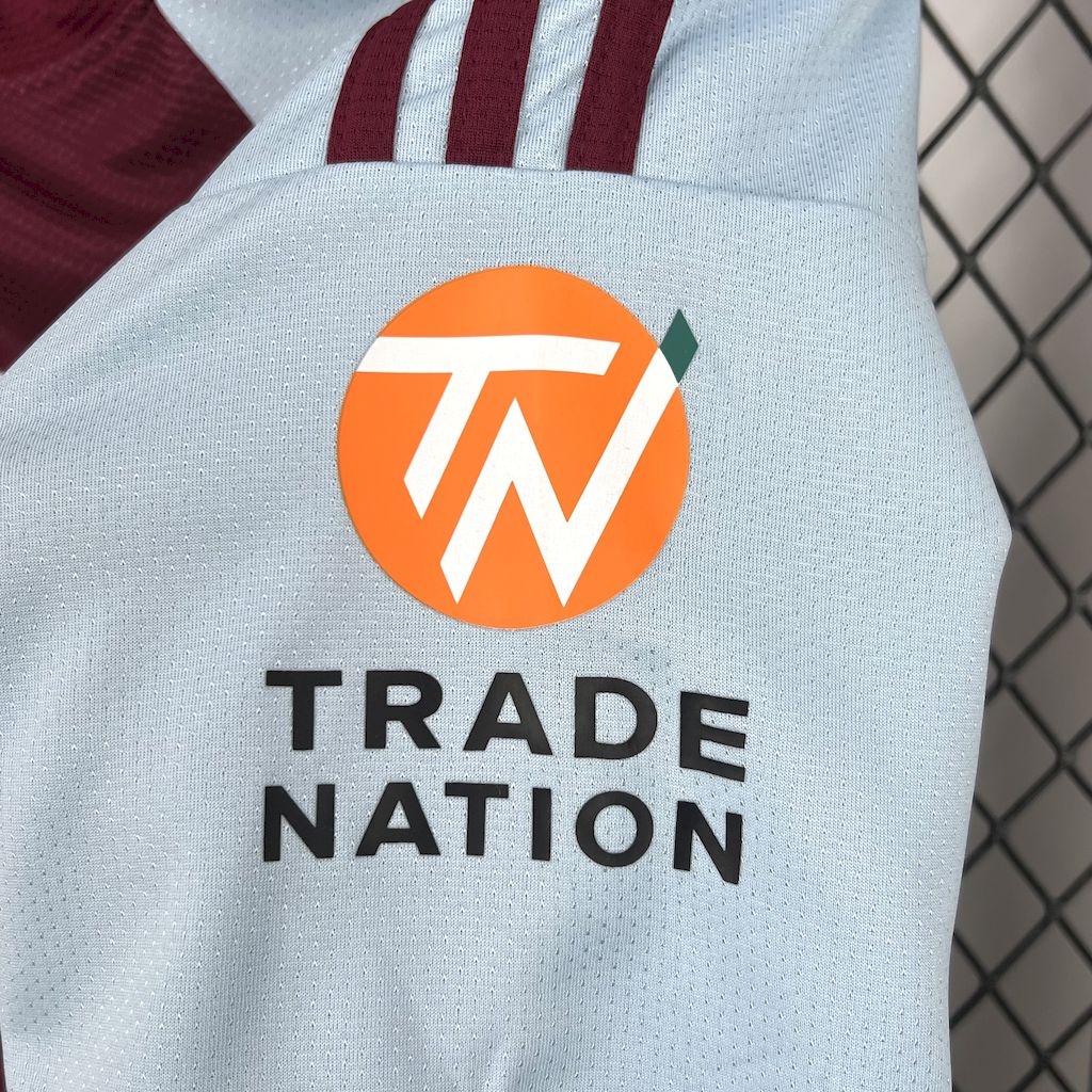 2025/2026 Aston Villa Home Football Shirt （Fans）