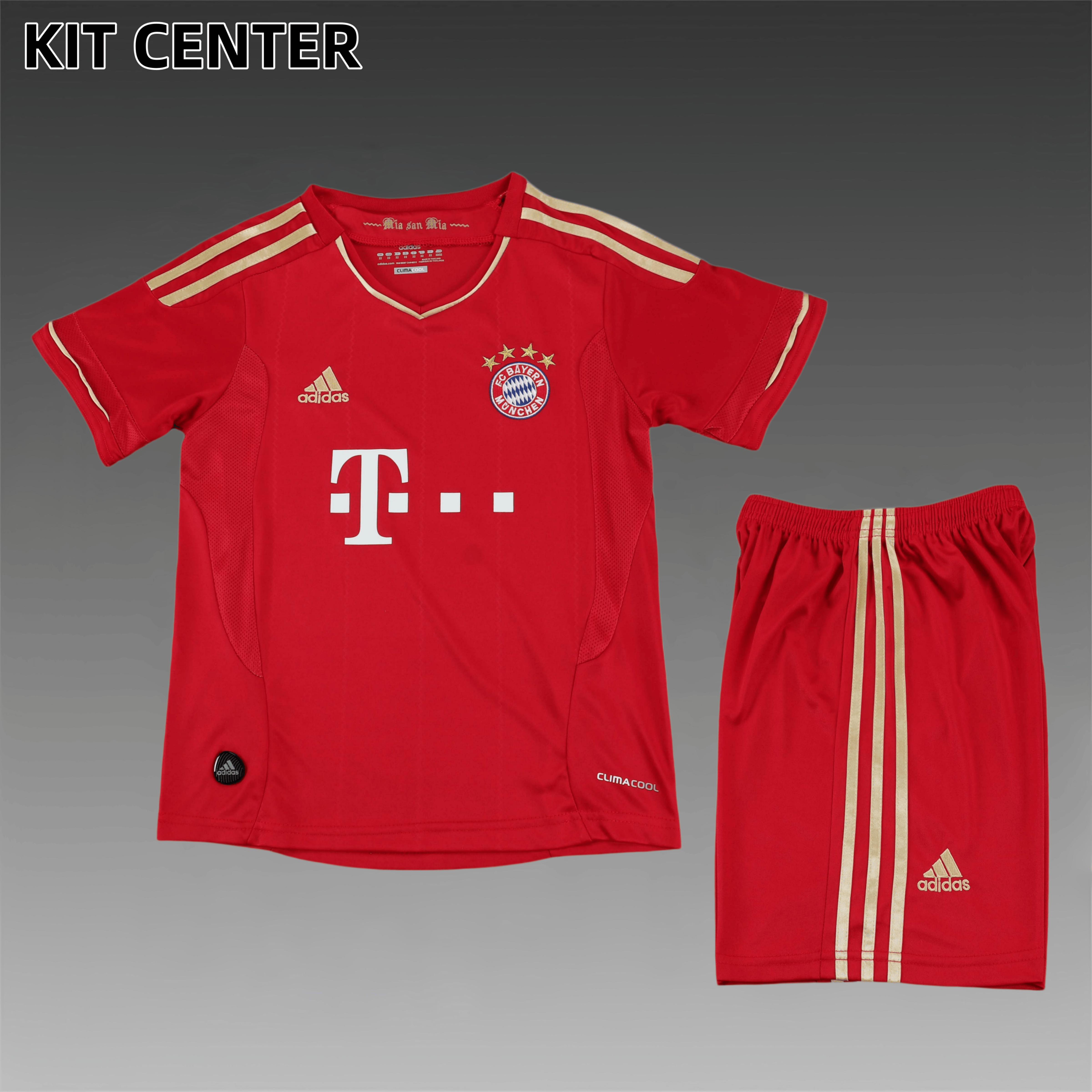 12/13 Bayern Munich home  Retro Football Shirt ( Kids Kit )