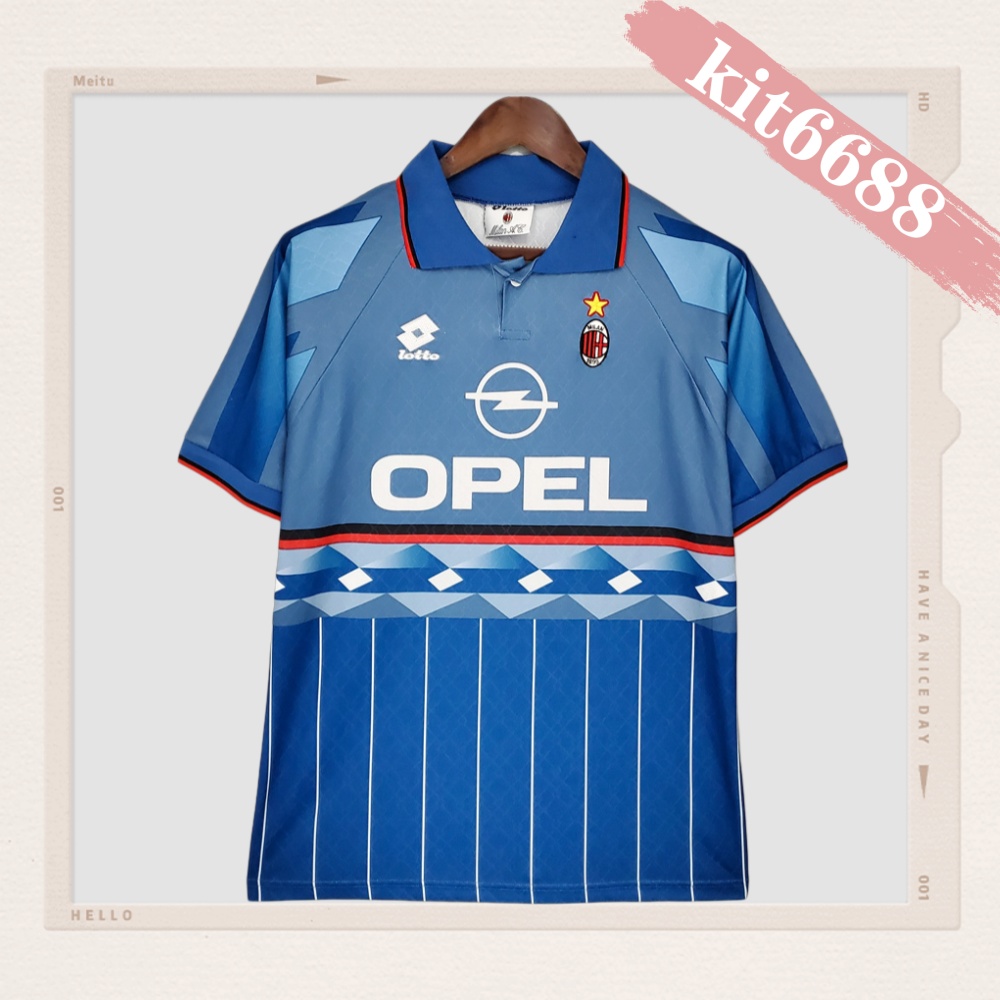 1995/1996 AC Milan Away Vintage Football Shirt