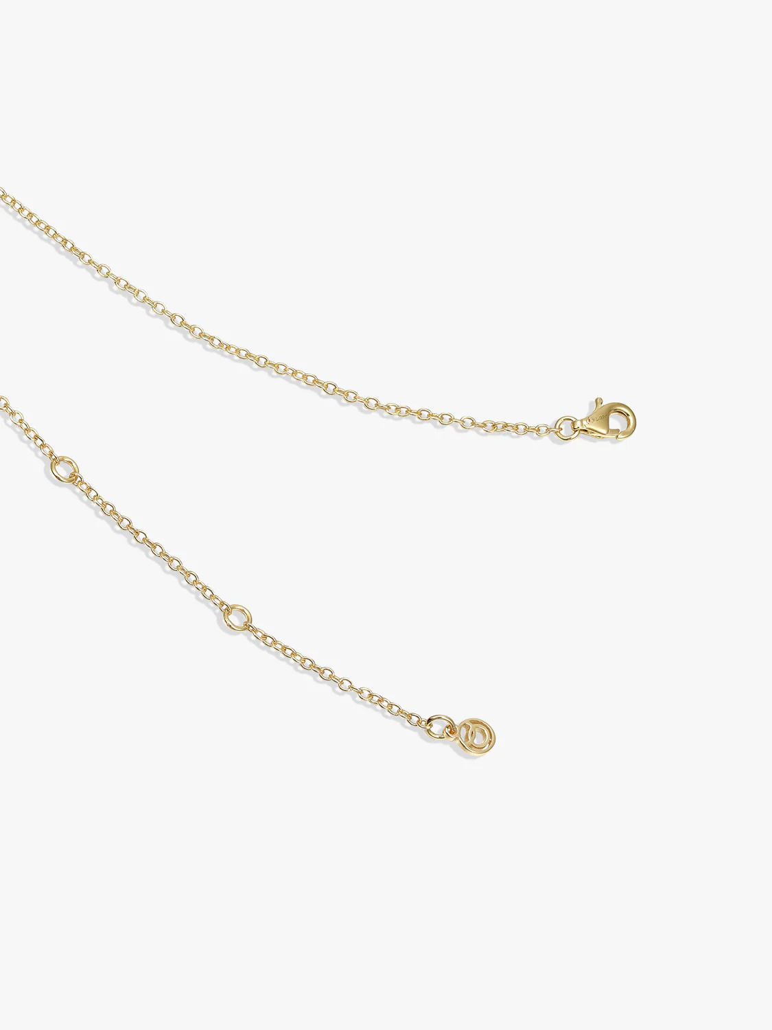 Pave Double Circle Necklace