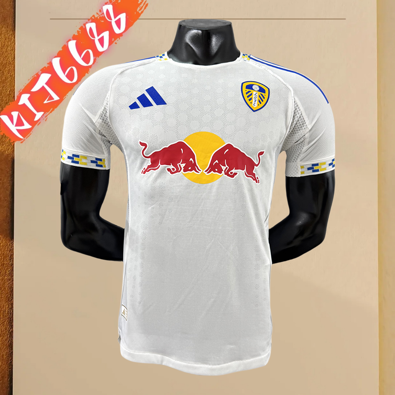 2025/2026 Leeds United Home Football Shirt (Player Edition)