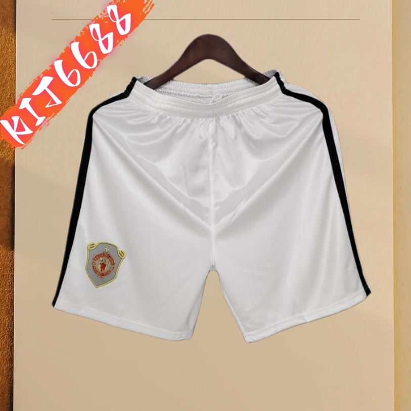 99/00 Manchester United home Retro Shorts  football shirt