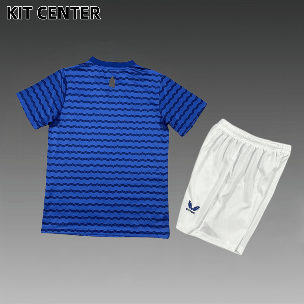 2025/2026 Everton Home Football Shirt (Kids Kit socks)