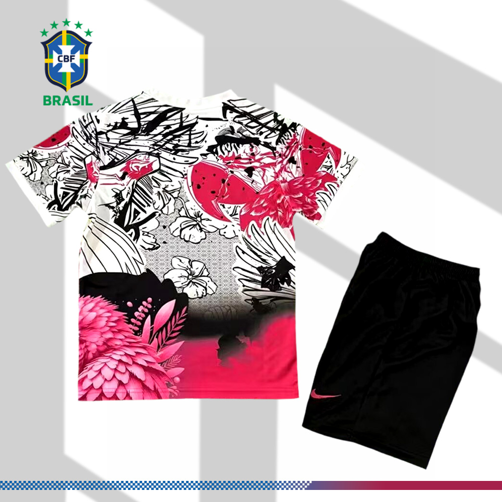 2025/2026 Brazilian Special Edition Football Shirt (Kids Kit socks ）