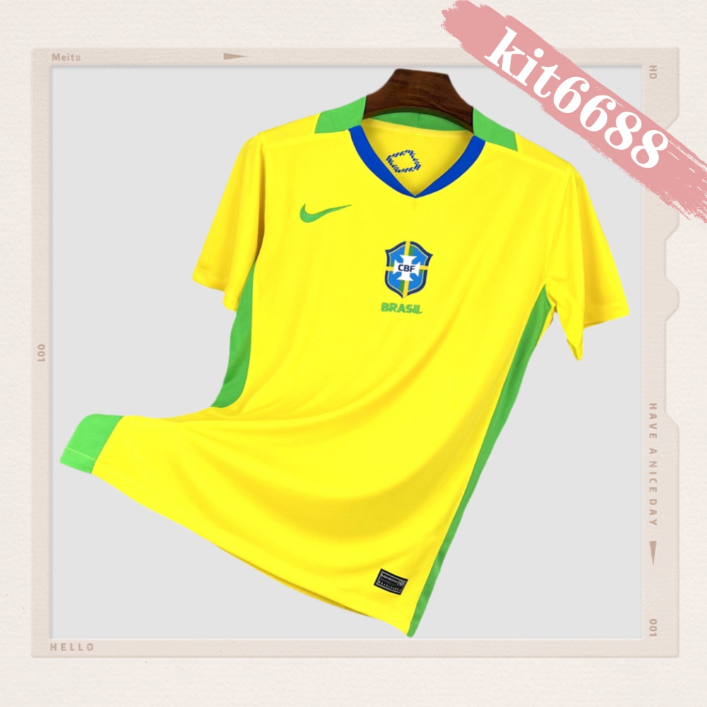 2025/2026 Brazil Home Football Shirt (Fan Edition)