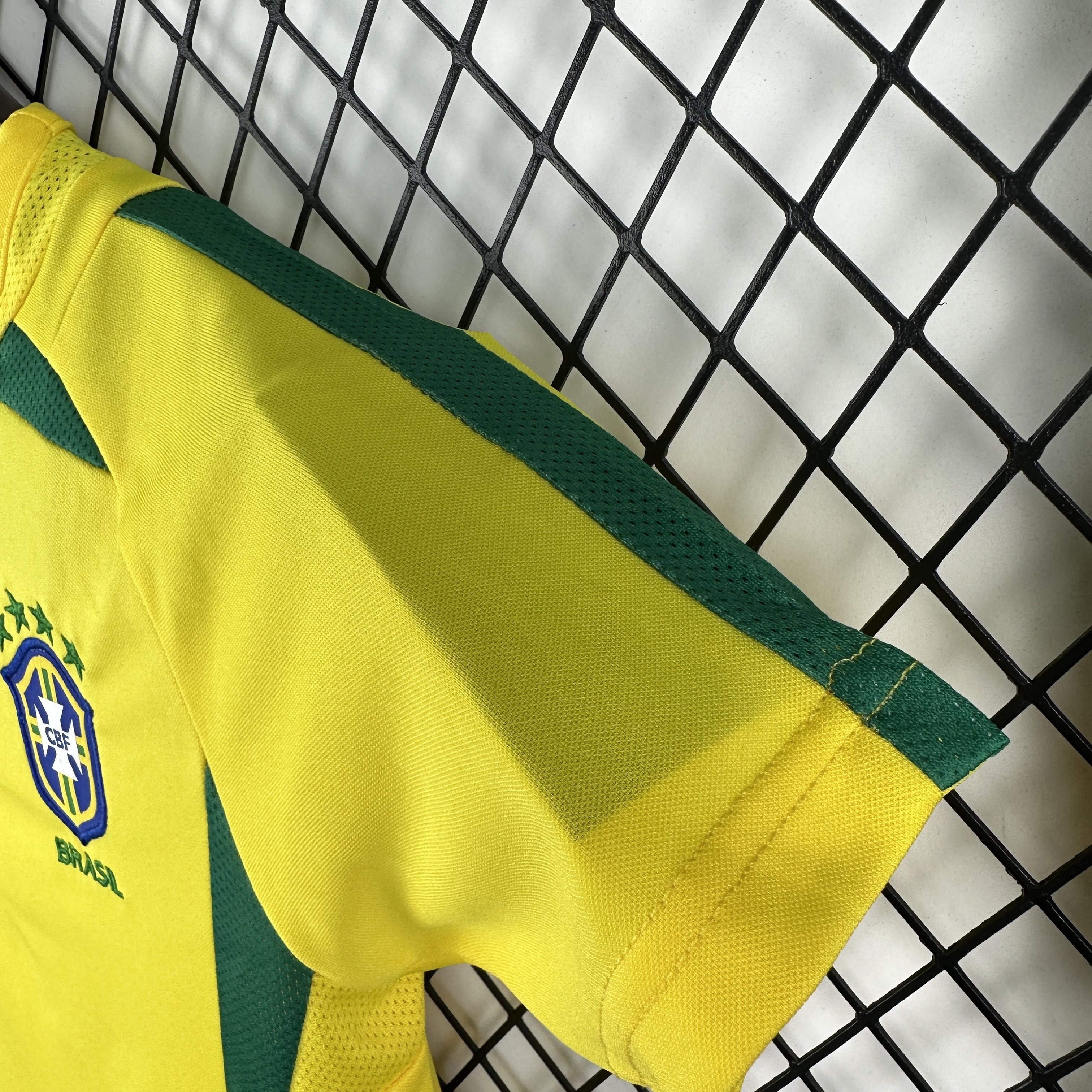 2002 Brazil home Retro Kids Kit