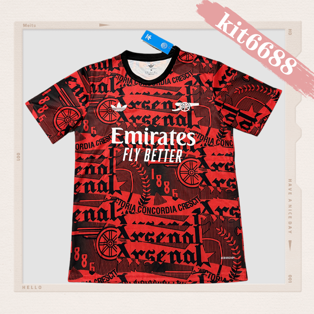 2025/2026 Arsenal Graffiti Special Edition Football Jersey (Fans)