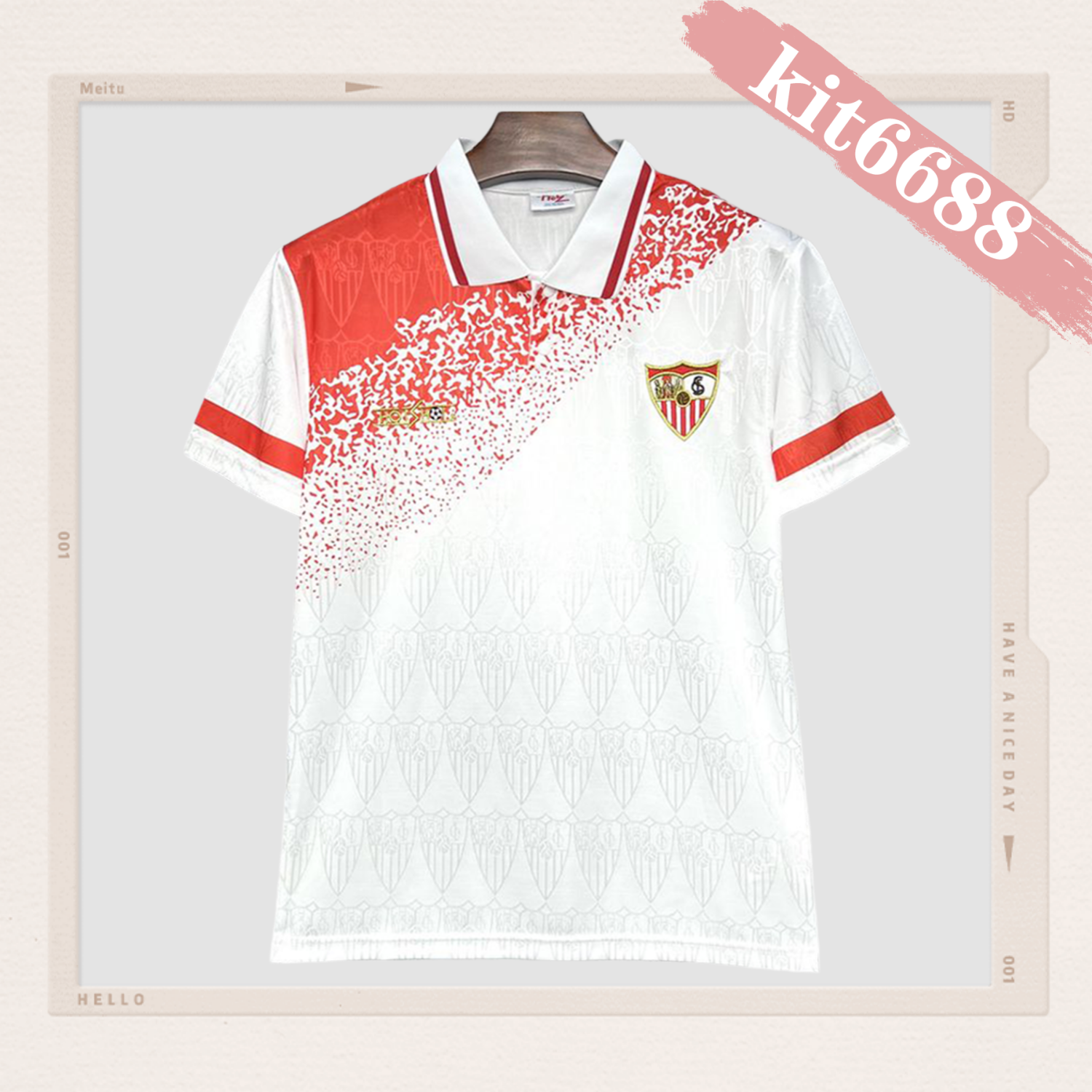 1993/1994 Sevilla Home Retro Football Jersey