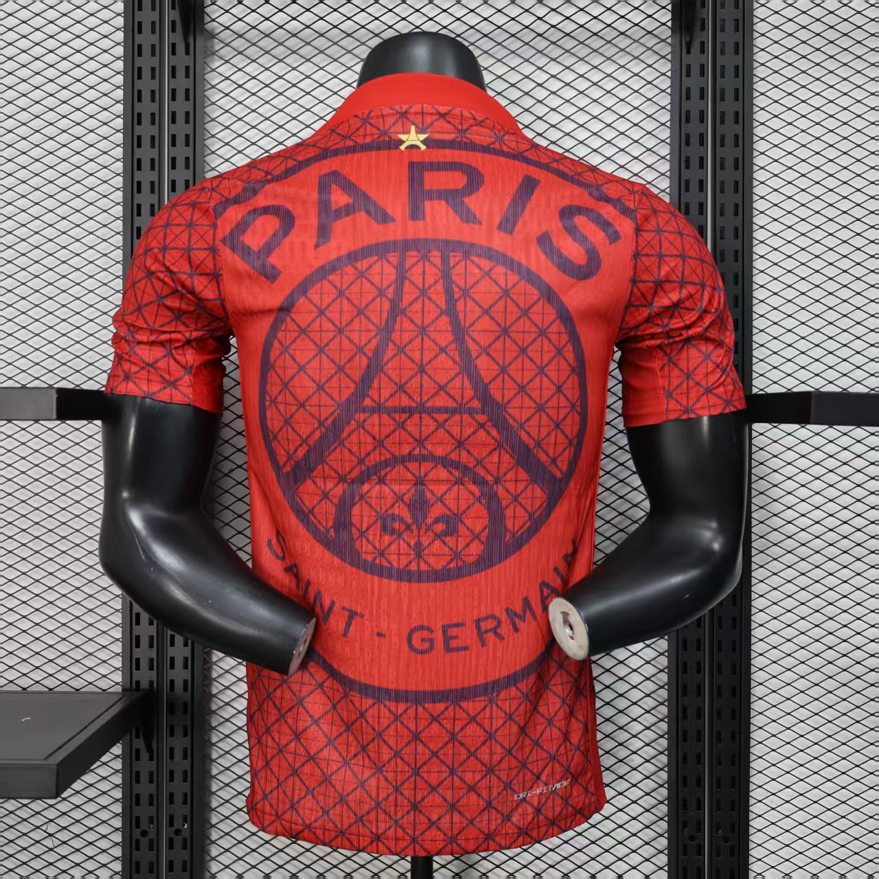 2025/2026 Paris Saint-Germain Red Special Edition European Cup Champions Jersey (Player Edition)