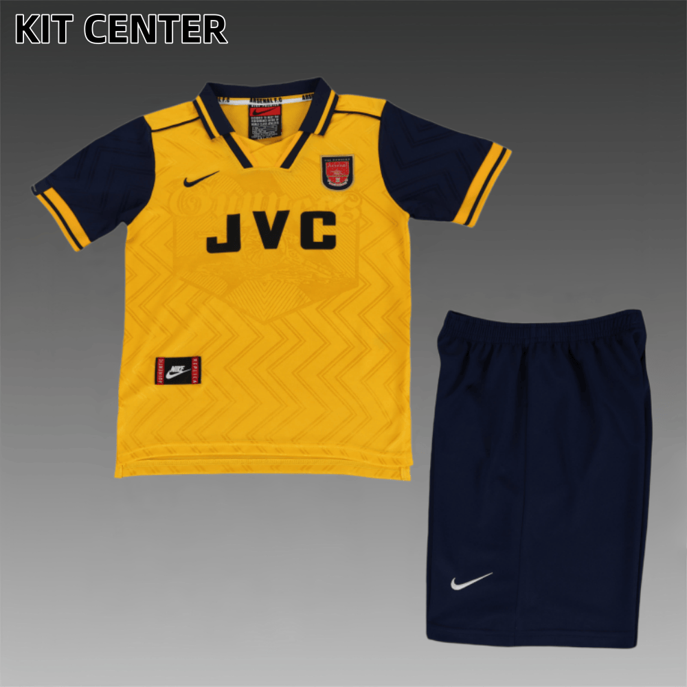 96/97 Arsenal Away Retro Football Shirt (Kids Kit)