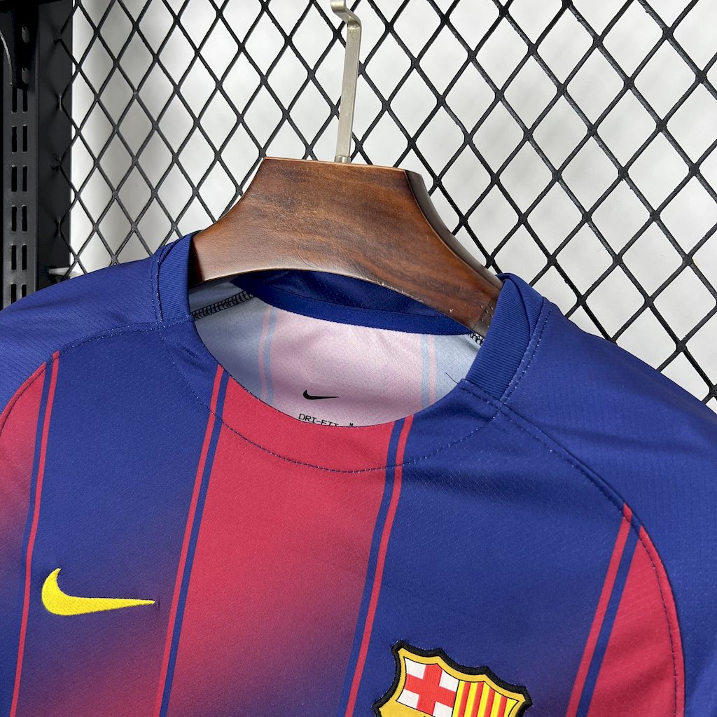 2025/2026 Barcelona Home Football Jersey (Fan)