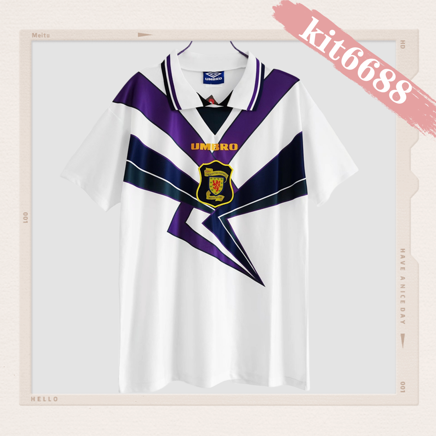 1992/1993 Scotland home football shirt（Retro）