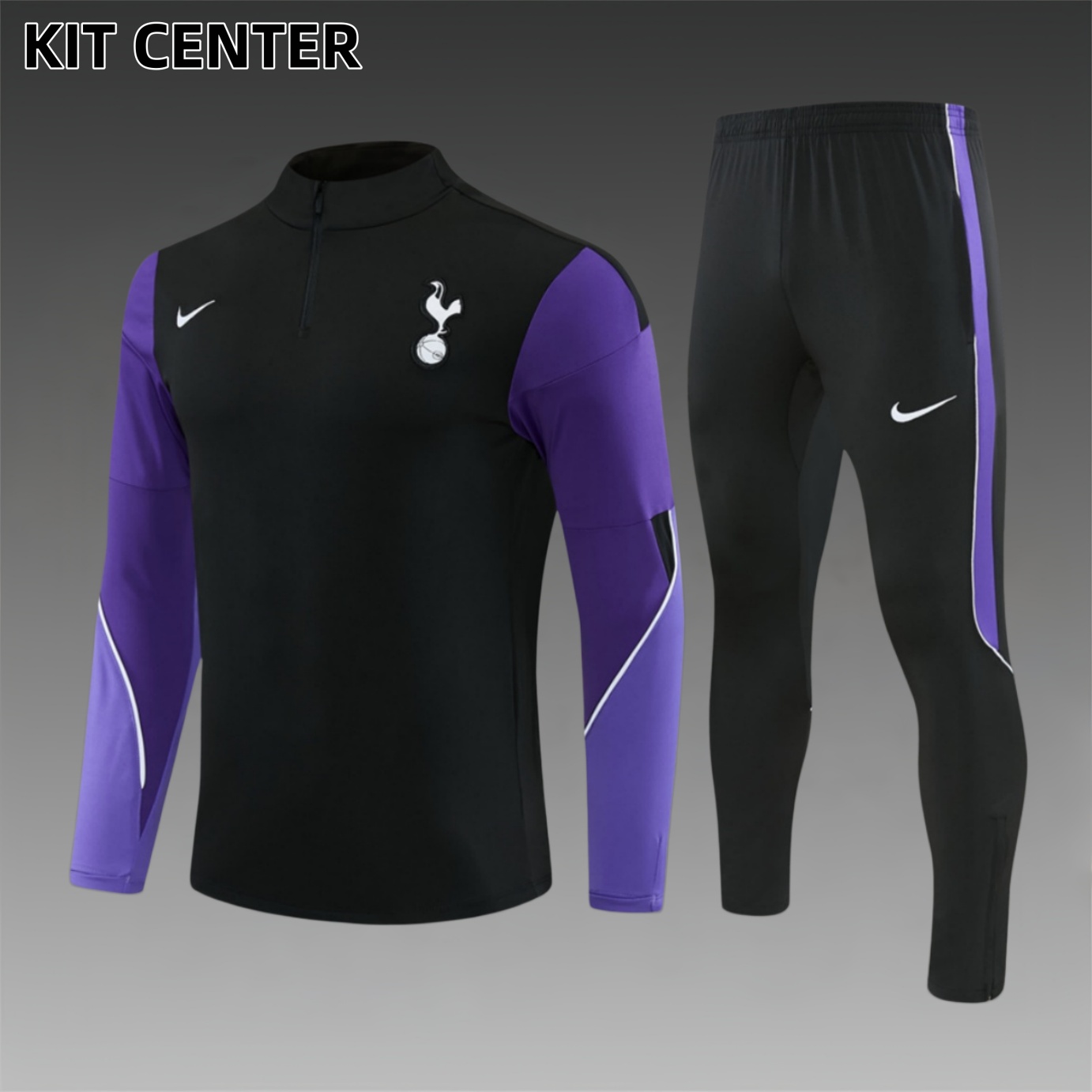 2026/2027 Tottenham Hotspur Half Pull Training Uniform (adult Kids Kit)