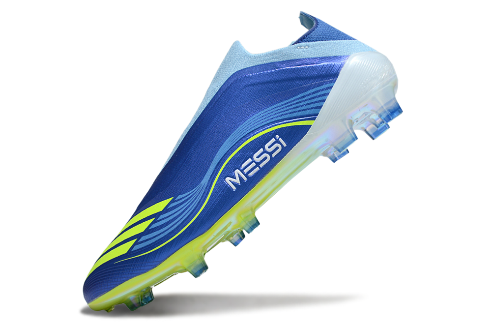 F50 Messi Elite FG VIS10N - Royal Blue/Solar Yellow/Semi Blue Burst