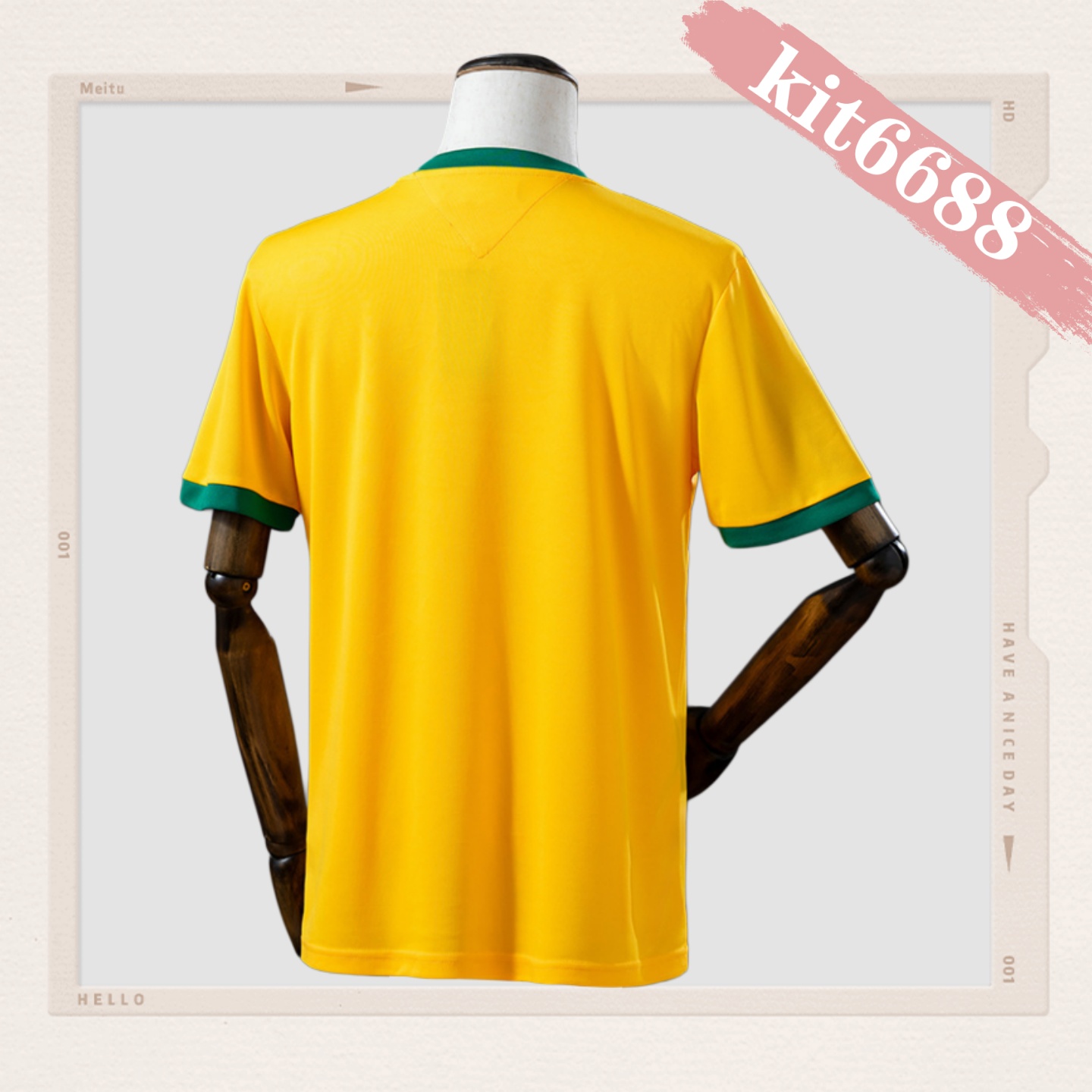 1971 Brazil home Retro Football Shirt