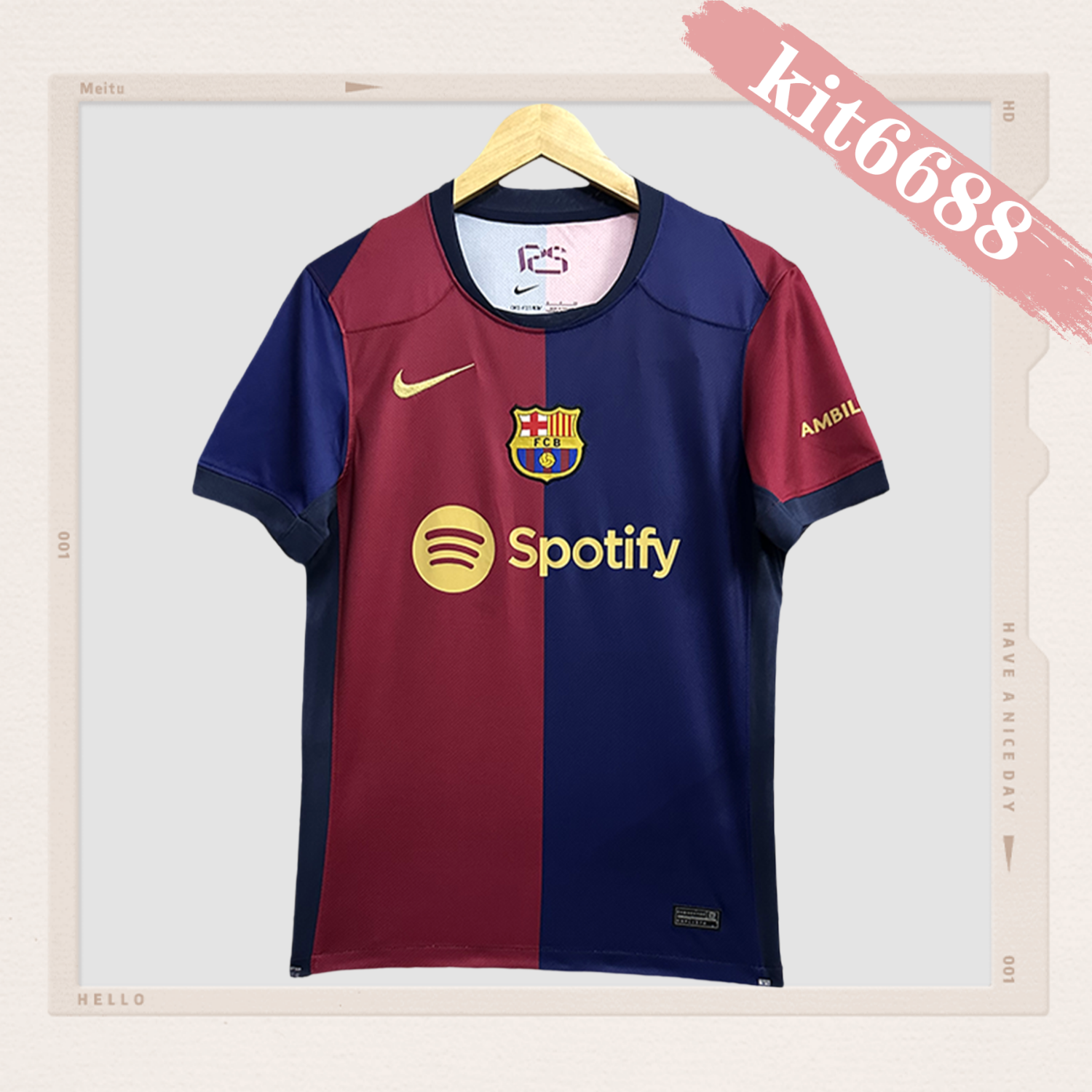 2024/2025 Barcelona Home Football Shirt (Fan Edition)