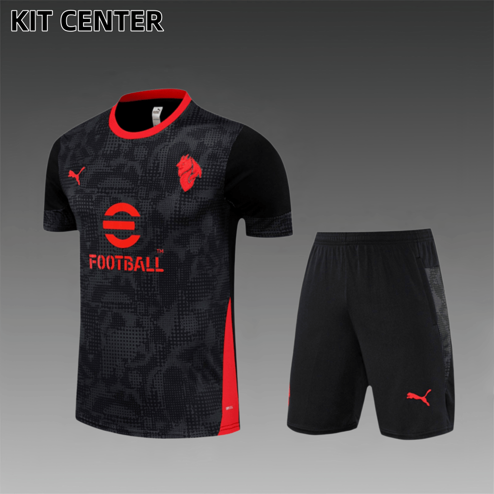 2025/2026 AC Milan Kids Short-Sleeve Training Kits (Kids kit)