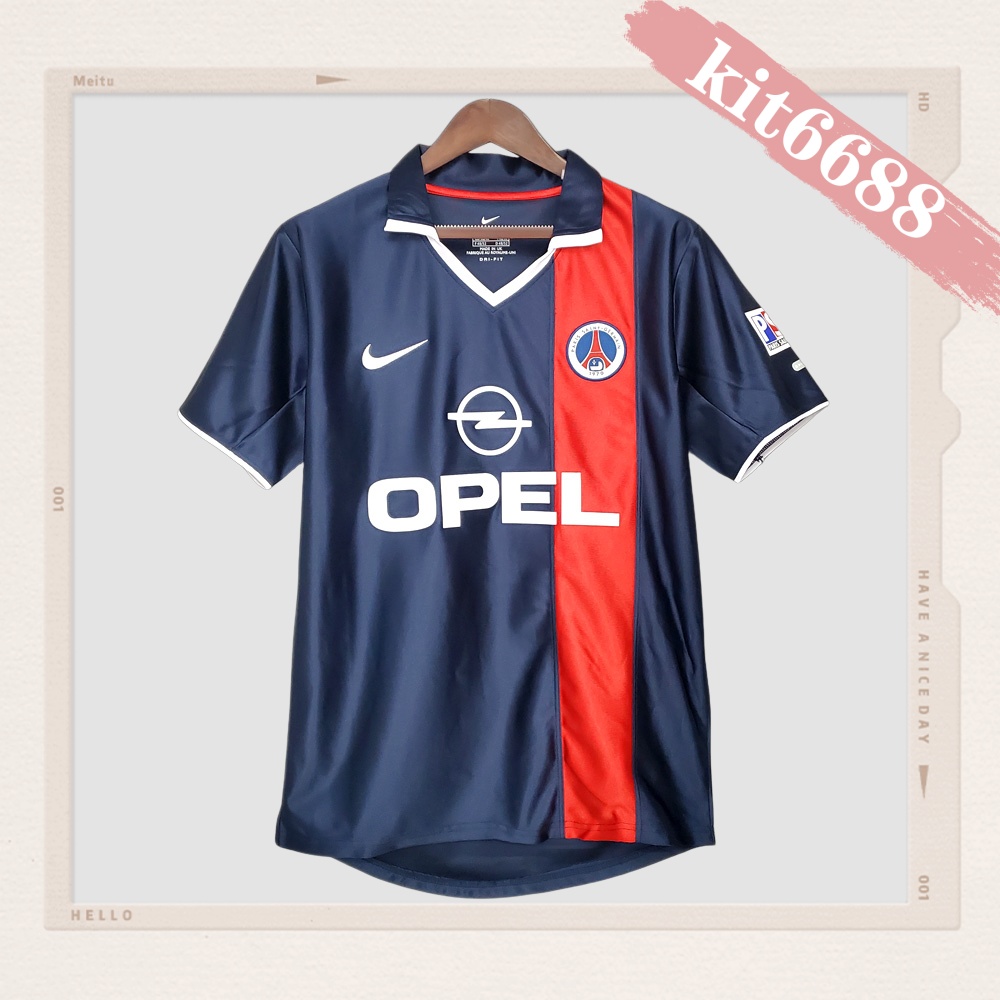 2001/2002 Paris Saint-Germain Home Retro Football Shirt