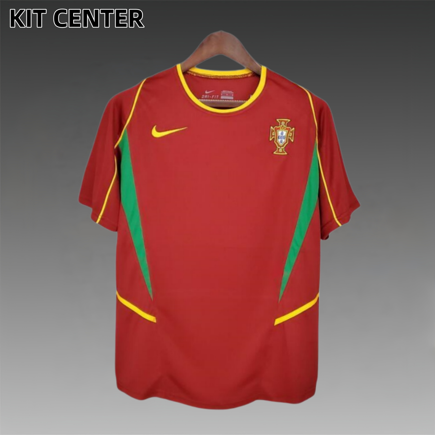 2002 Portugal home  Retro Football Shirt