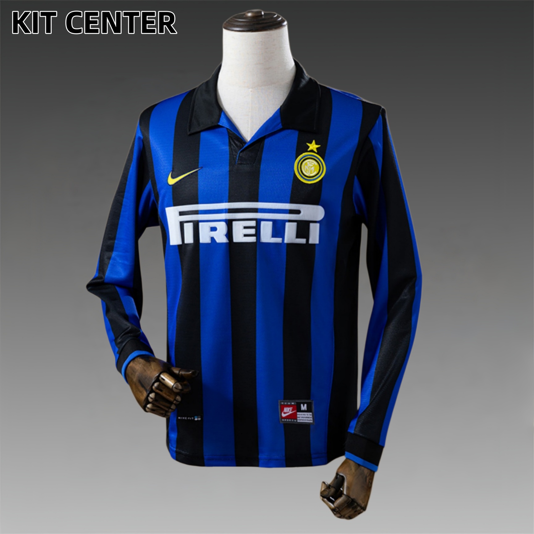 1998/1999 Inter Milan Home Retro long-sleeved Football Shirt