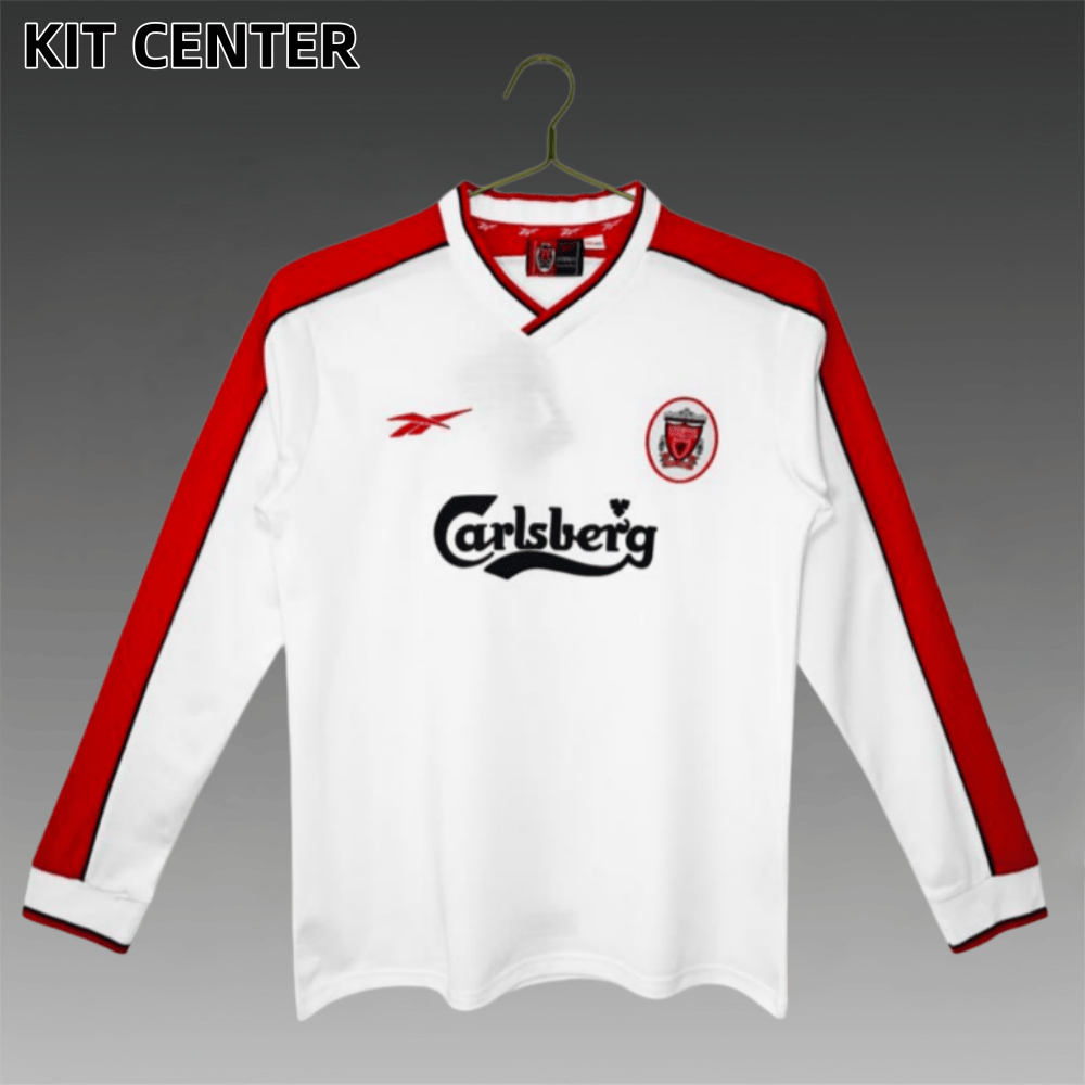 96/97 Liverpool Away Retro long sleeves Football Shirt