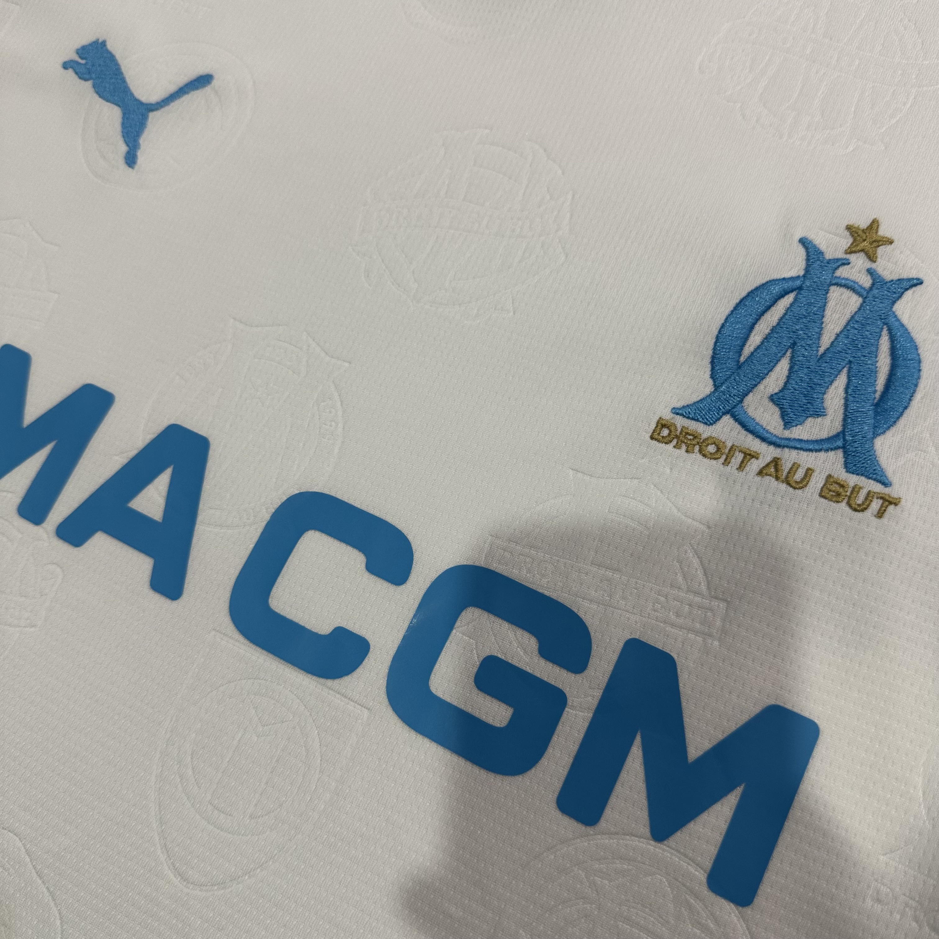 2025/2026 Marseille Home Football Shirt（Fan Edition）