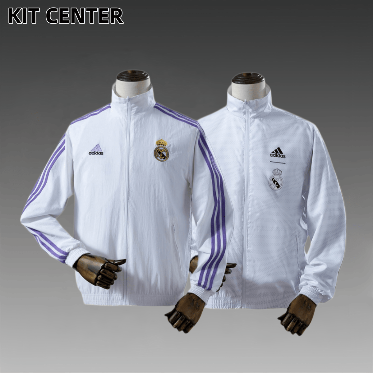 2025/2026 Real Madrid double-sided windbreaker