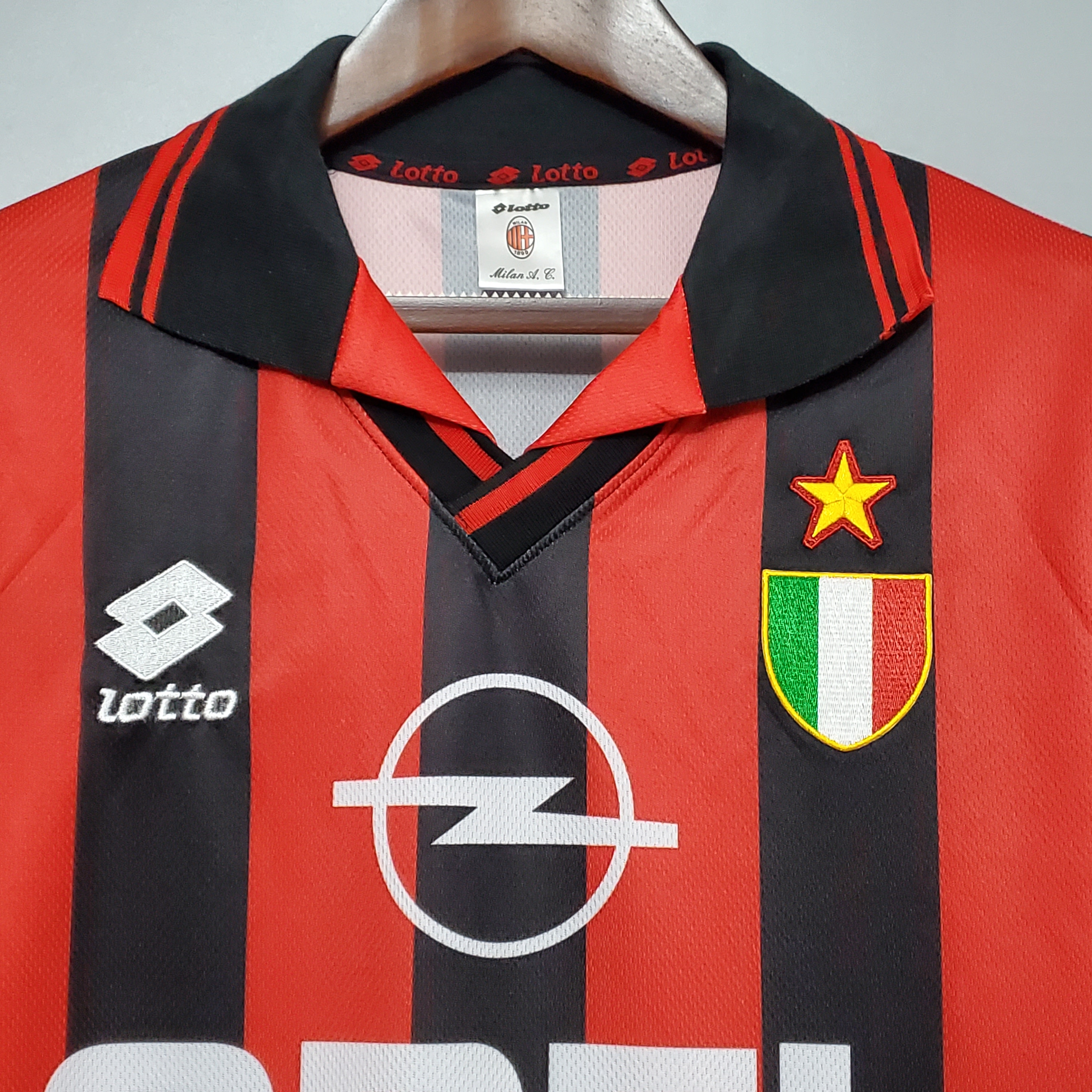 1996/1997 AC Milan Home Retro Football Shirt