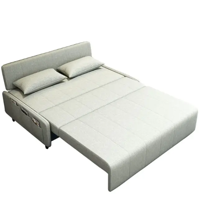 Online store limited time offer! Nordic Convertible Sofa Bed Cotton Linen Upholstery