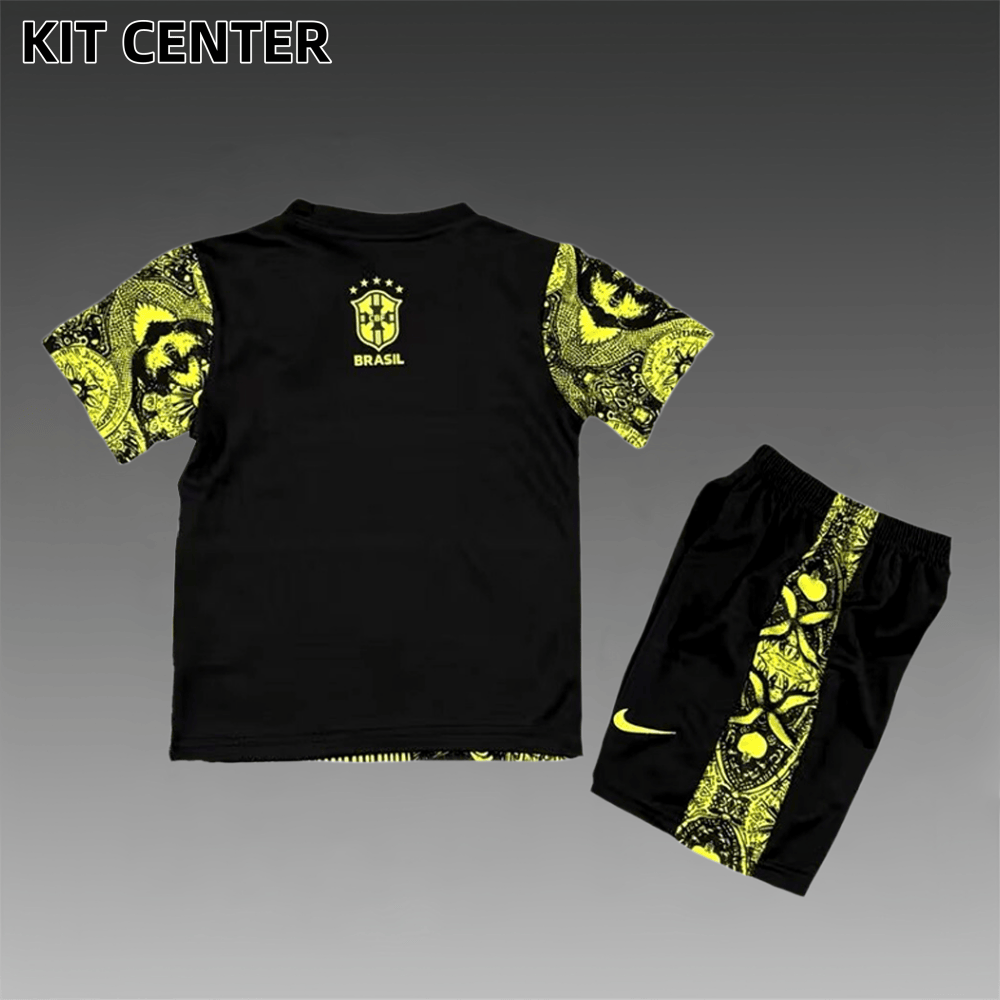 2025/2026 Brazilian Special Edition Football Shirt (Kids Kit socks ）