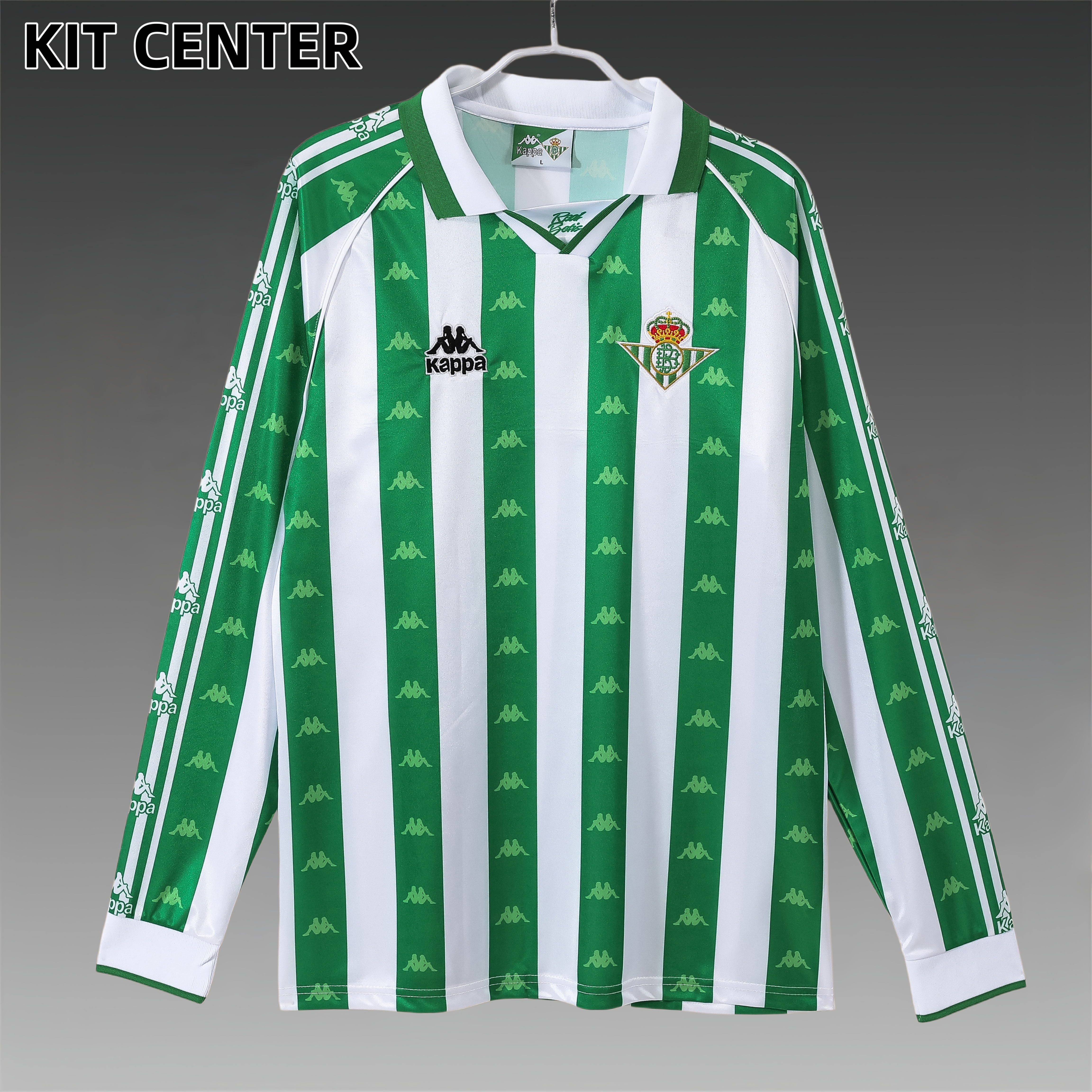 1995/1997 Real Betis Home long sleeves Retro Football Shirt (Retro)