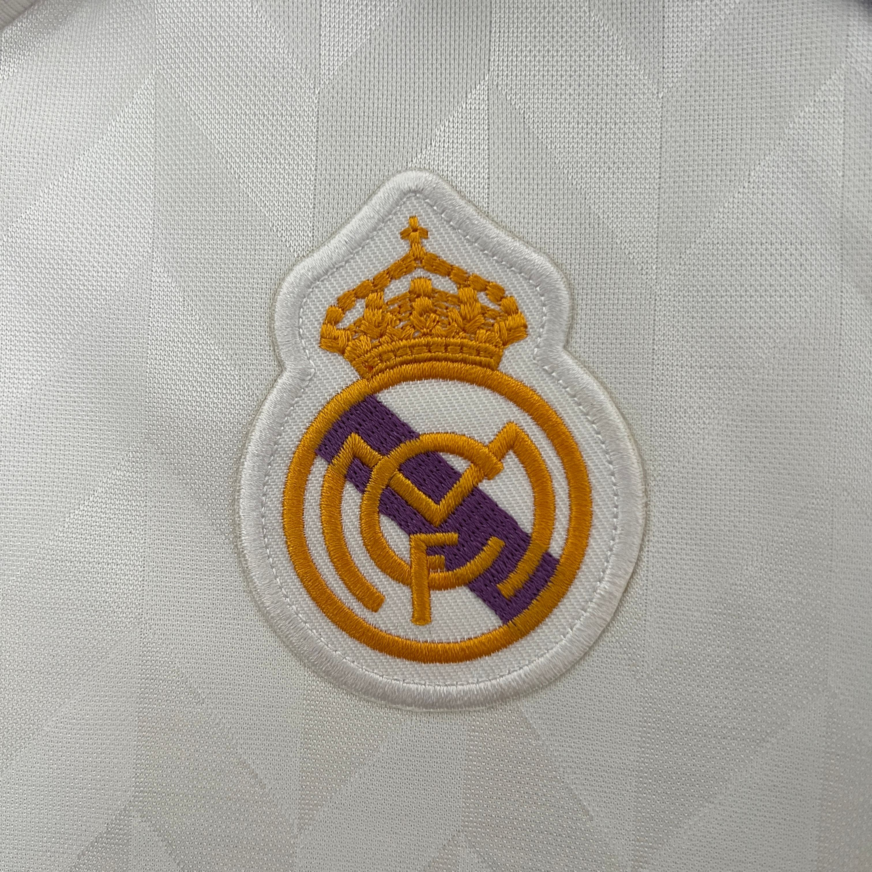 1988 Real Madrid Home Retro Football Shirt