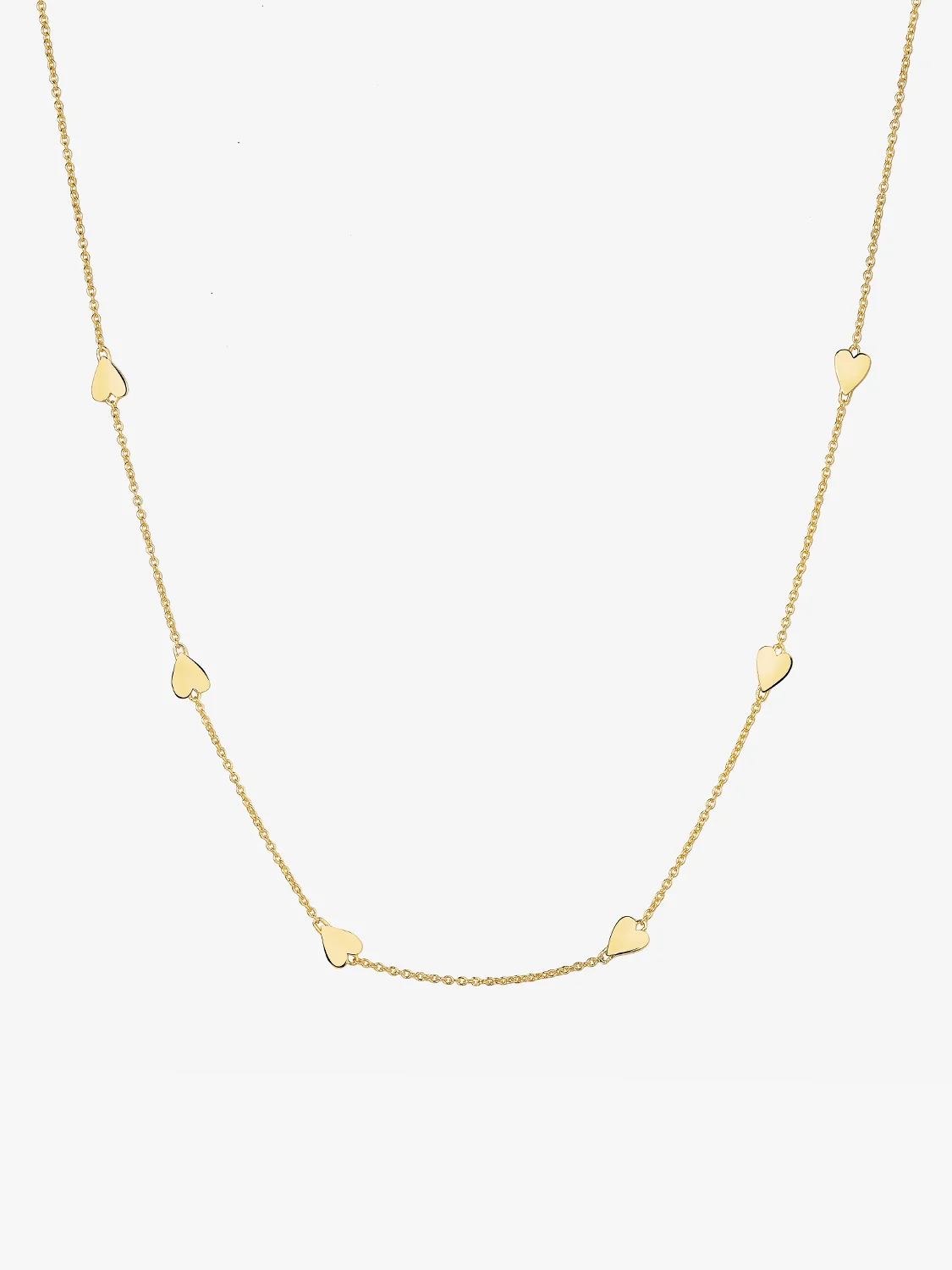 Heart Station Necklace