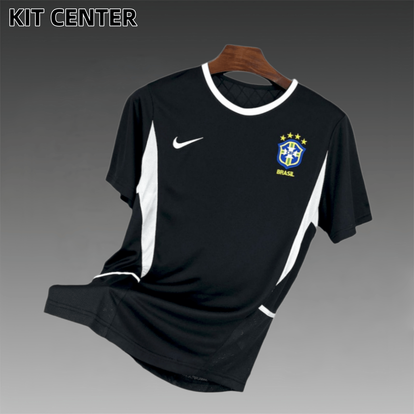 2002 Brazil Goalkeeper Retro Football Shirt