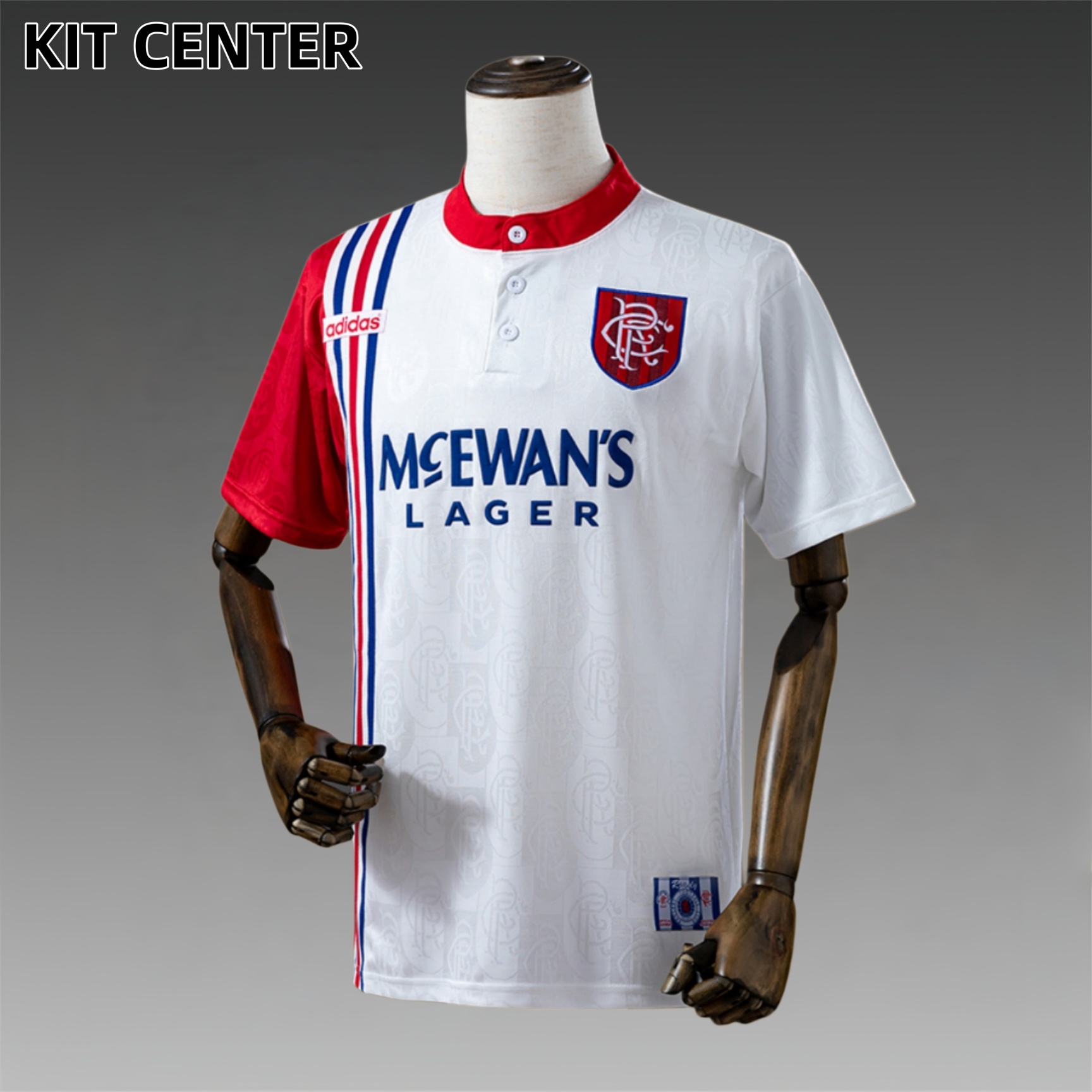 1996/1997 Glasgow Rangers Away Retro Football Shirt