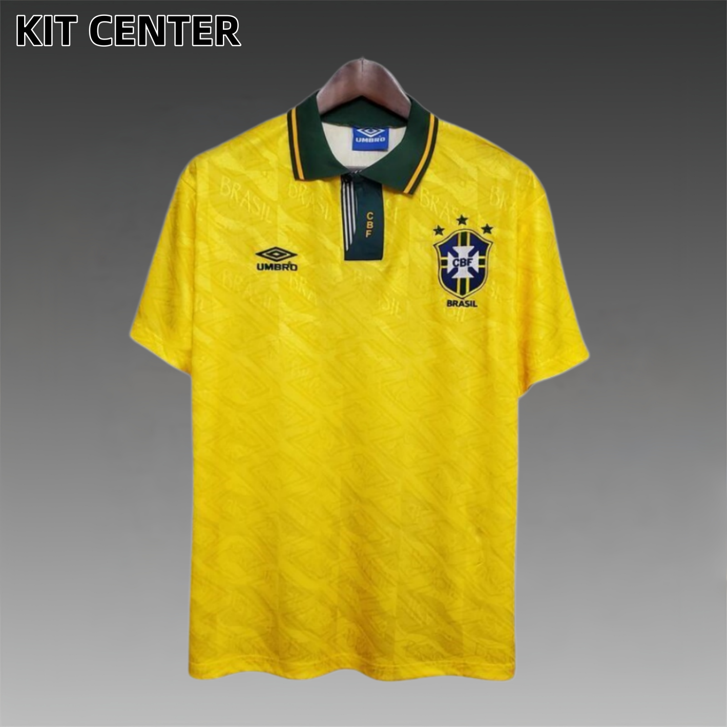 1991/1993 Brazil Home Retro Football Shirt