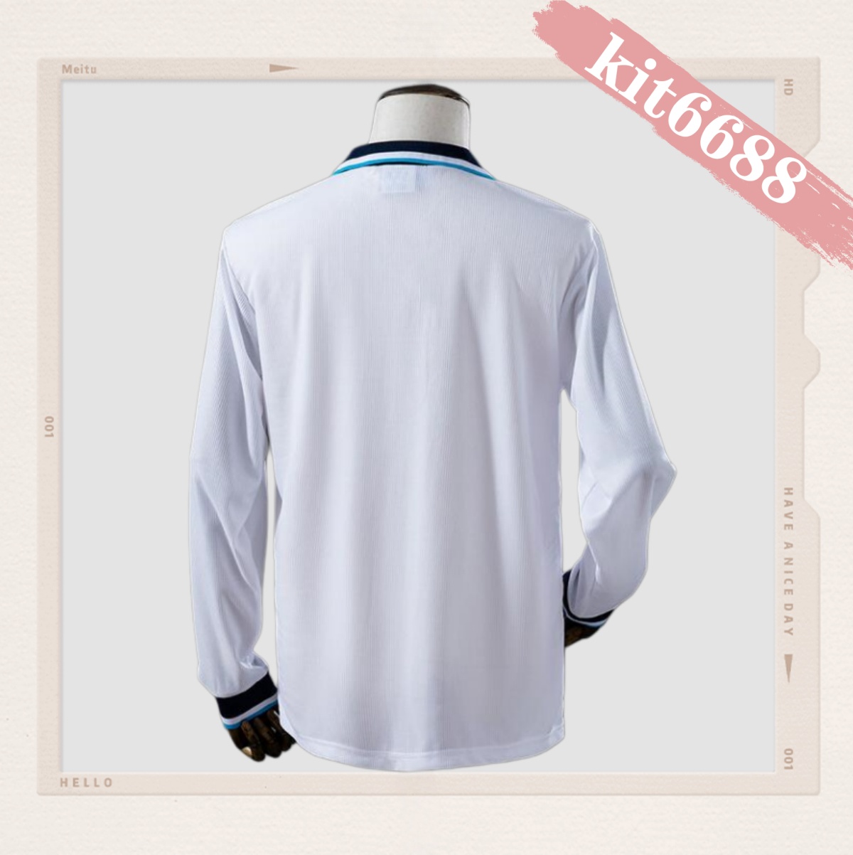 1996  England Home Long Sleeve  Retro Football Soccer jerseys