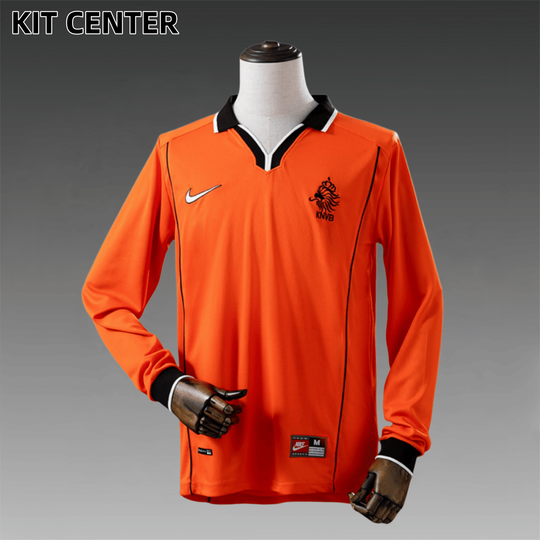 97/98 Netherlands home Long Sleeve Retro Football Shirt